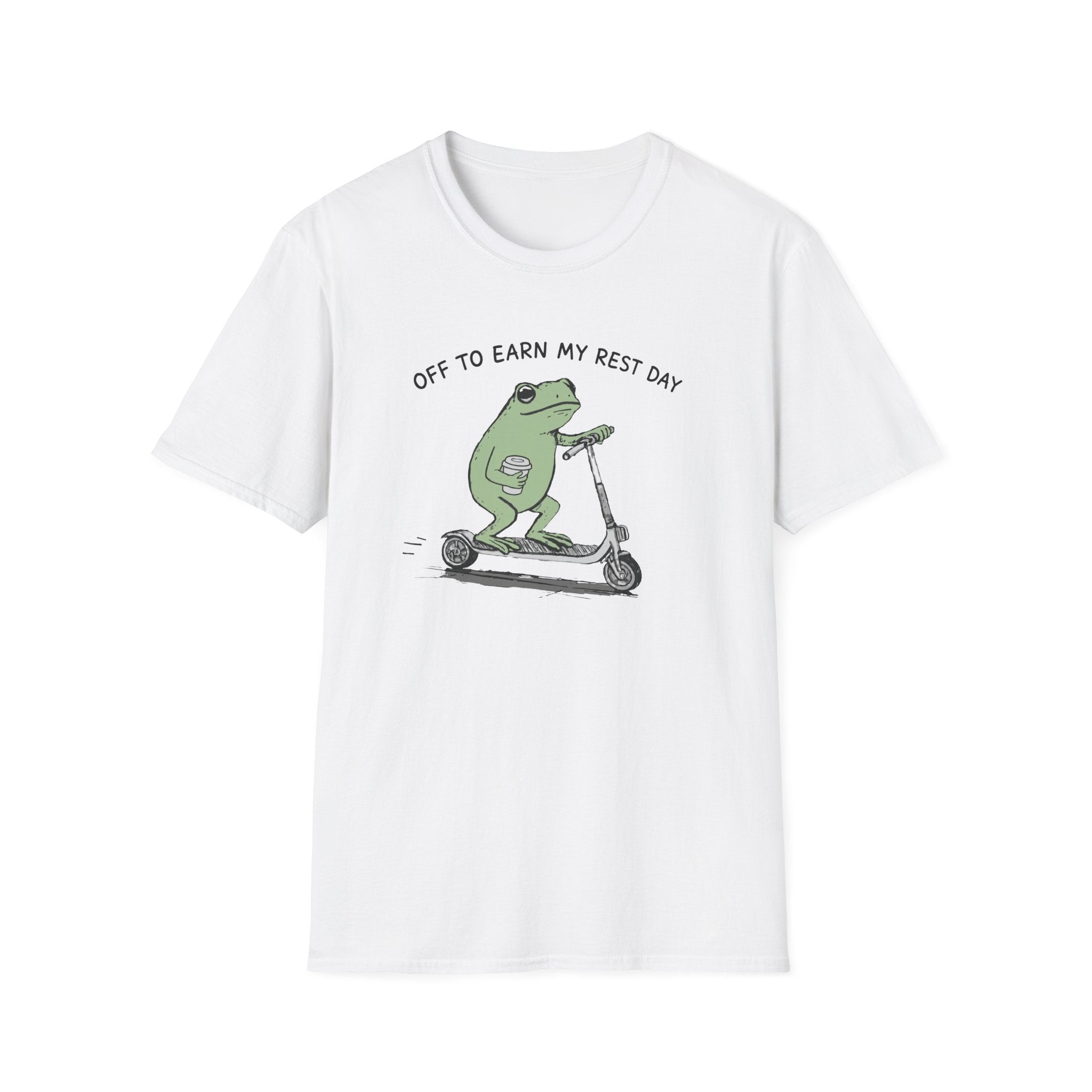 Earn My Rest Day Frog T-Shirt