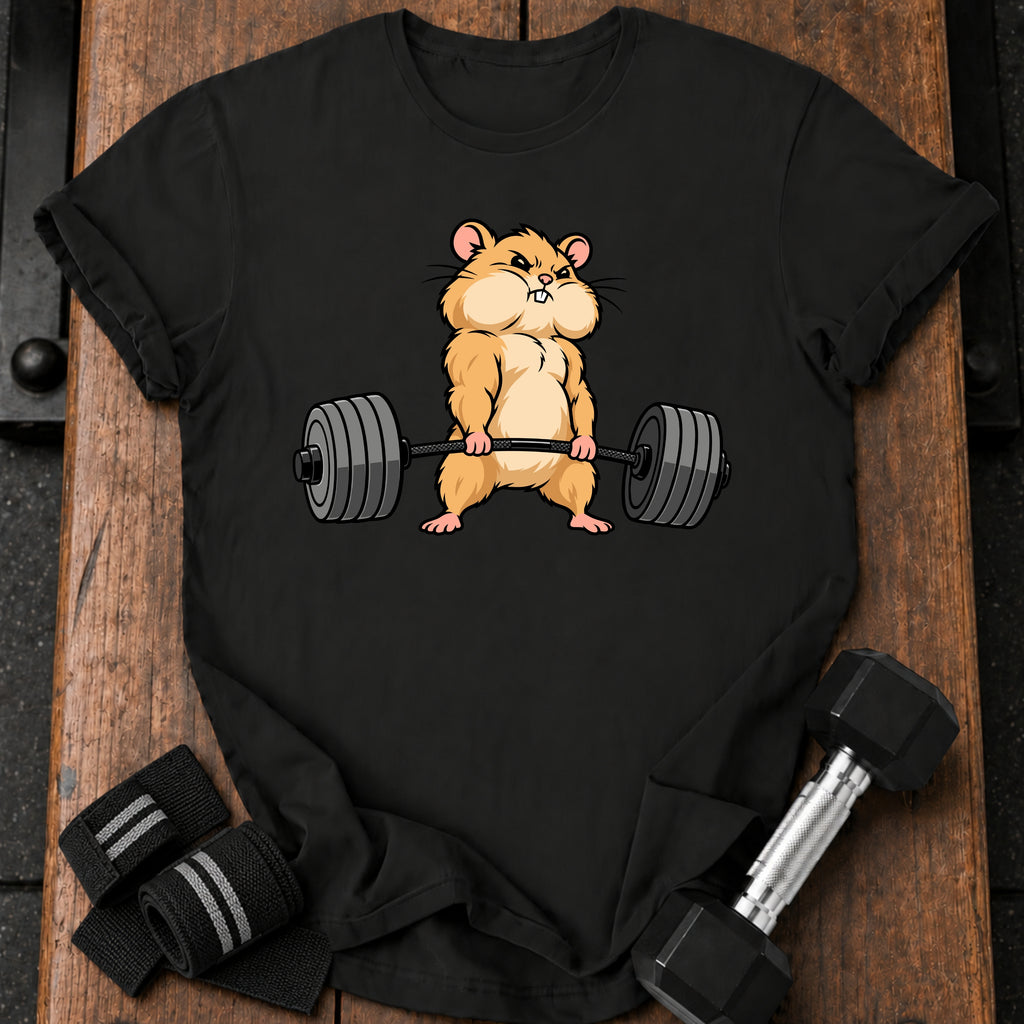 Hamster Deadlift T-Shirt