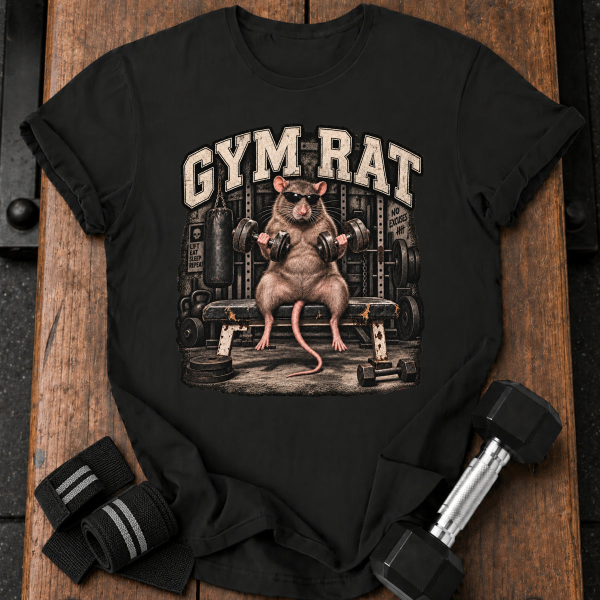 Gym Rat Gains T-Shirt