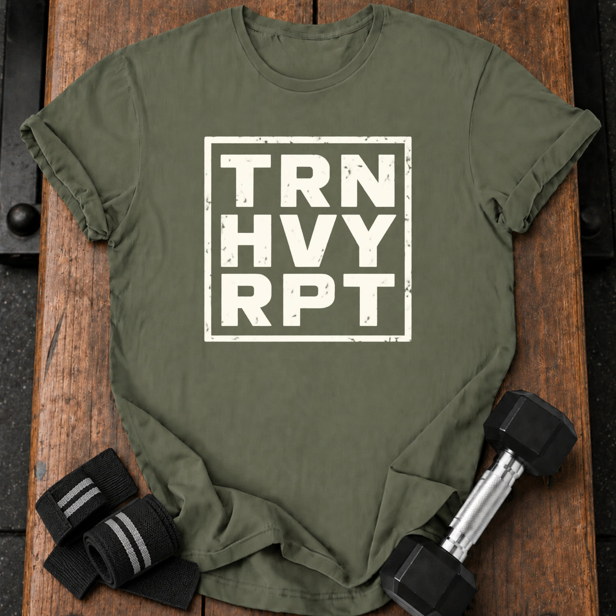 Train Heavy Repeat T-Shirt