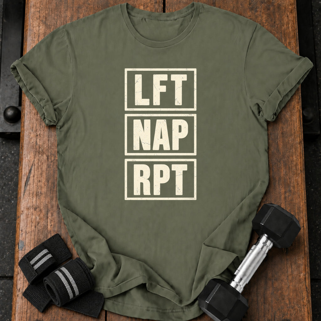 Lift Nap Repeat T-Shirt