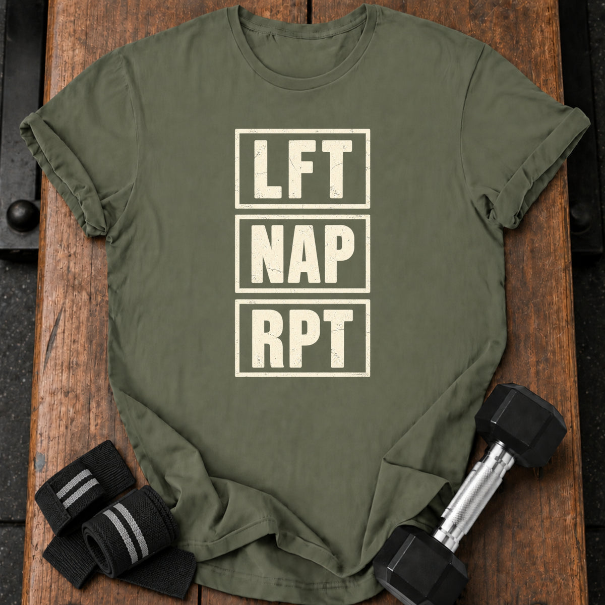 Lift Nap Repeat T-Shirt