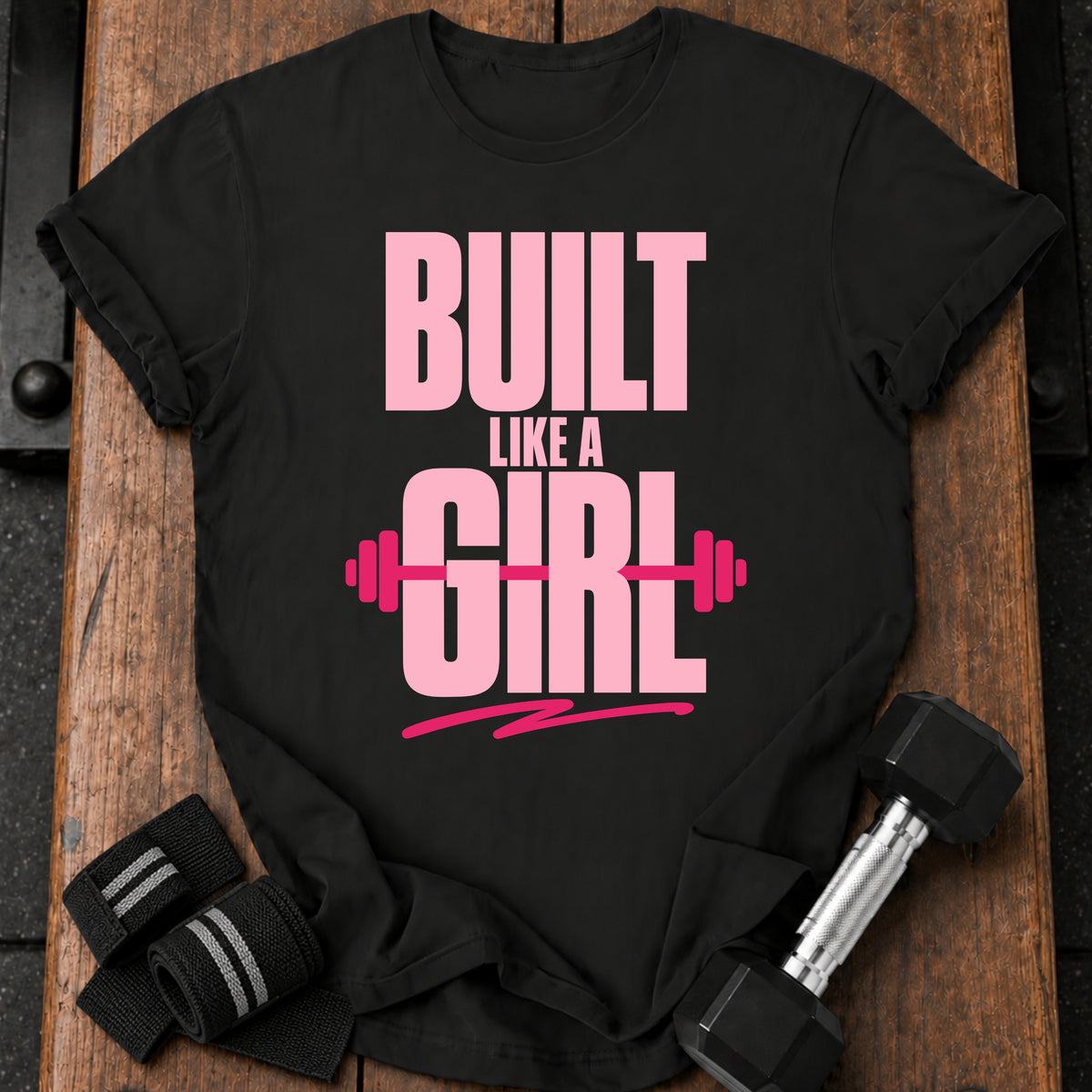 Built Like a Girl T-Shirt