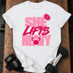 She Lifts Heavy T-Shirt