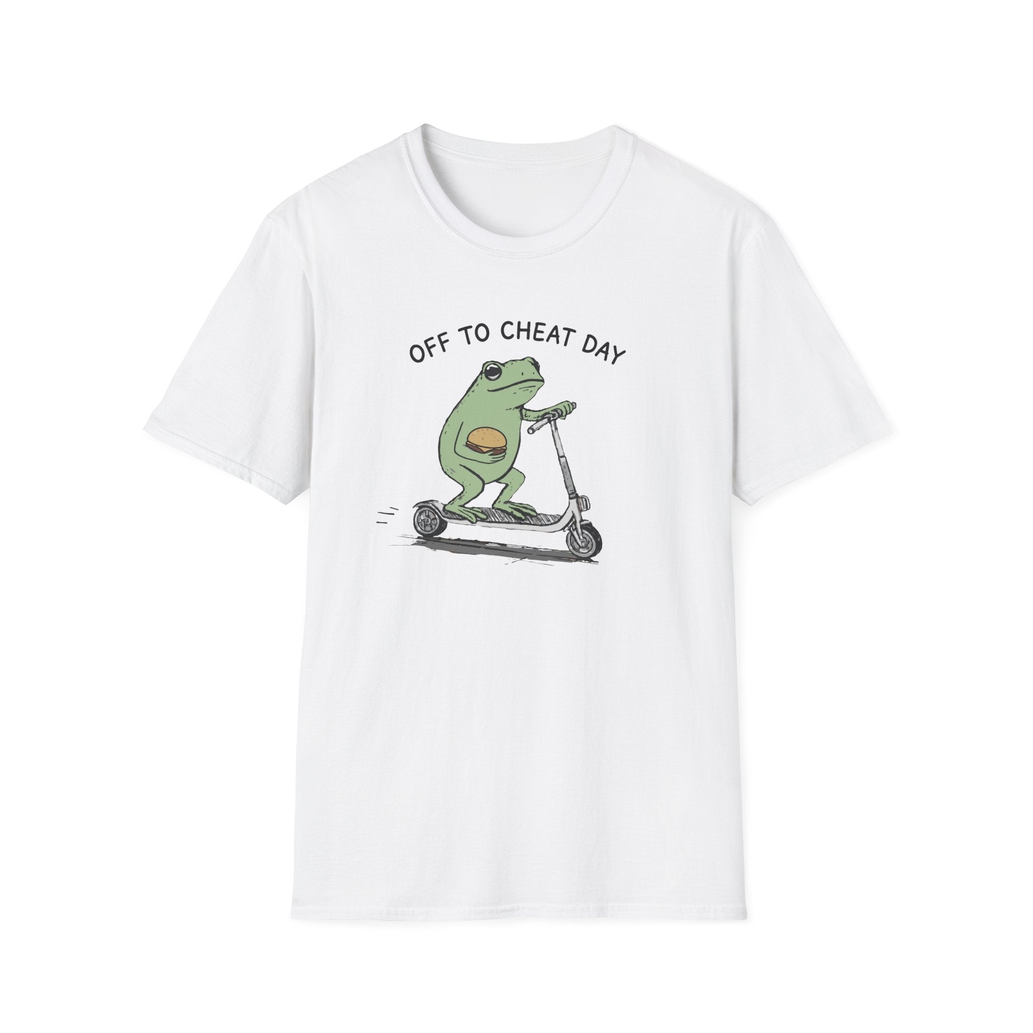 Off to Cheat Day Frog T-Shirt
