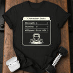 Character Stats Gym T-Shirt