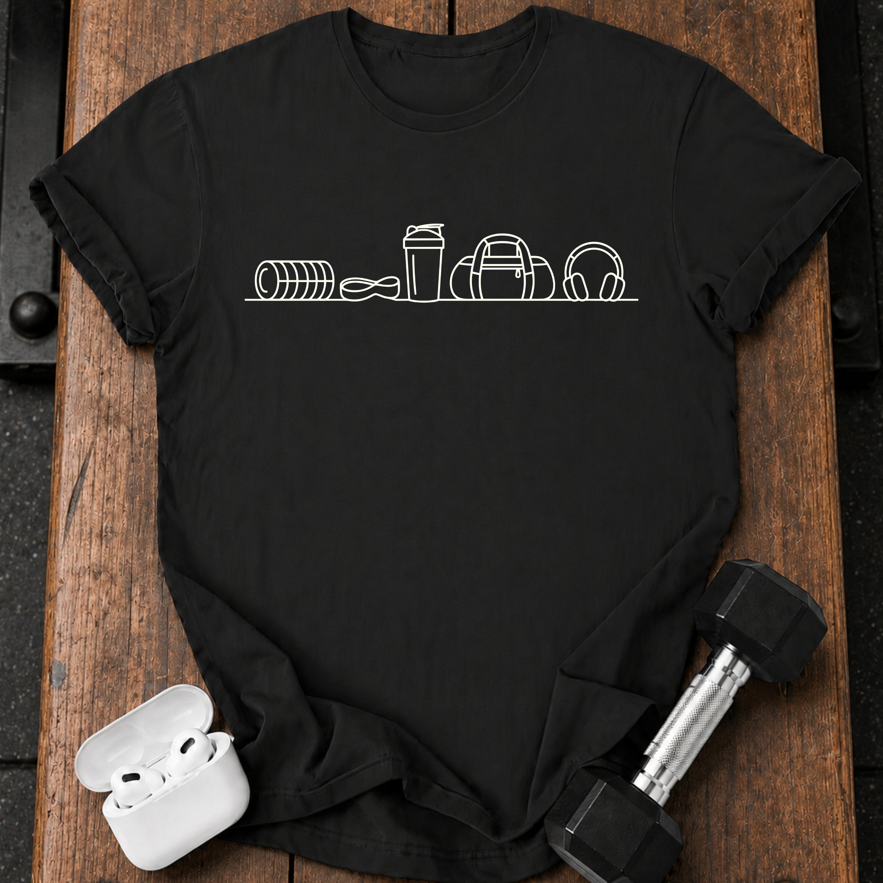 Gym Essentials Line T-Shirt