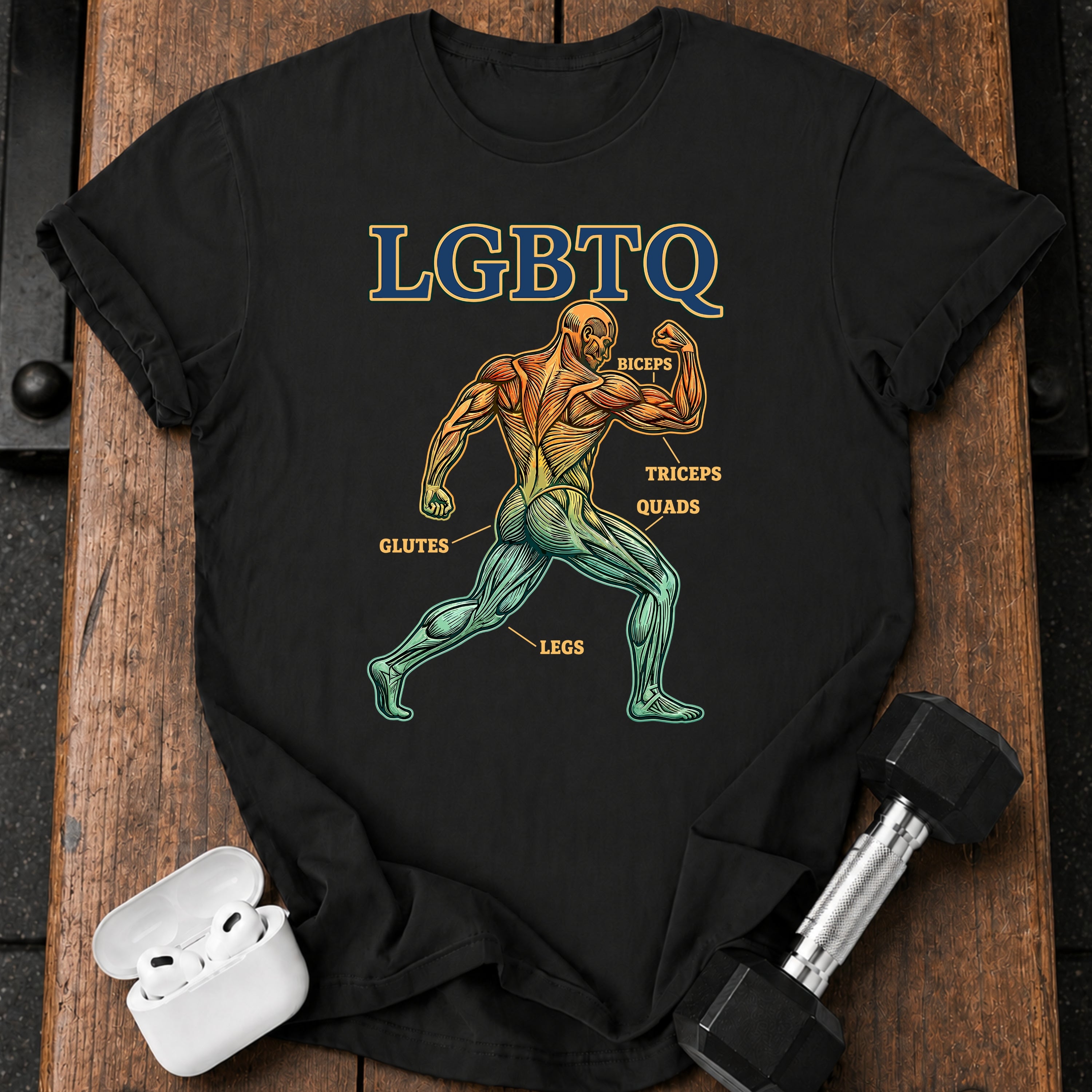 LGBTQ Funny  Gym T-Shirt