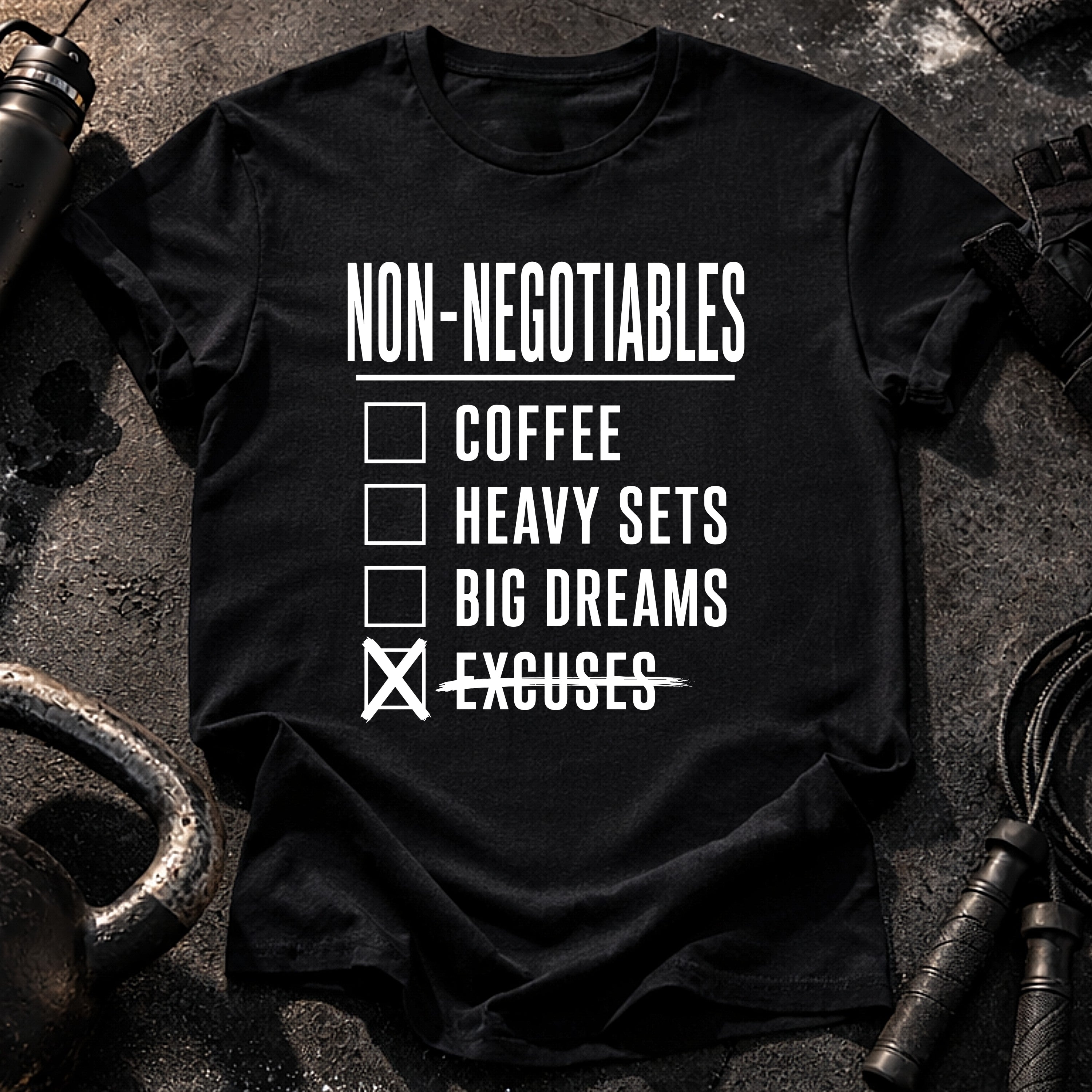 Non Negotiables Checklist T-Shirt
