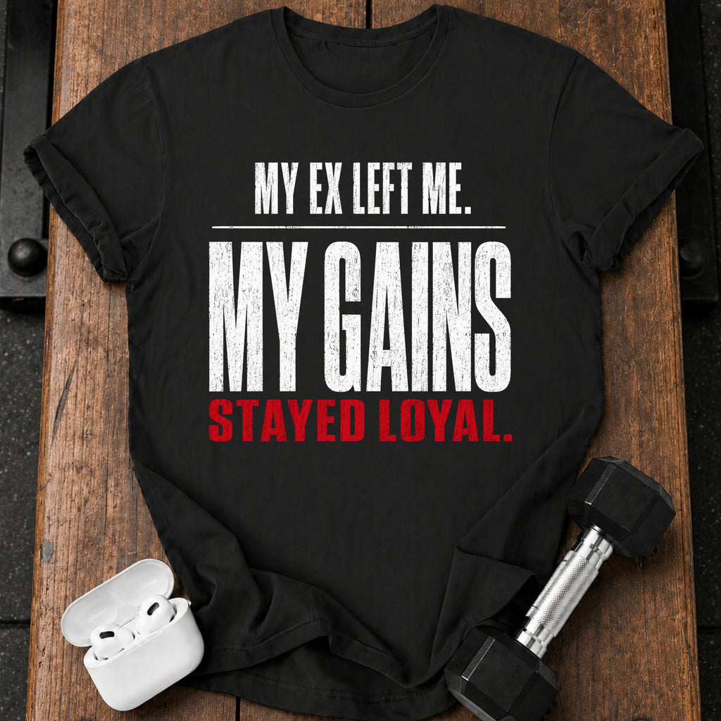 Ex Left Gains Stayed T-Shirt