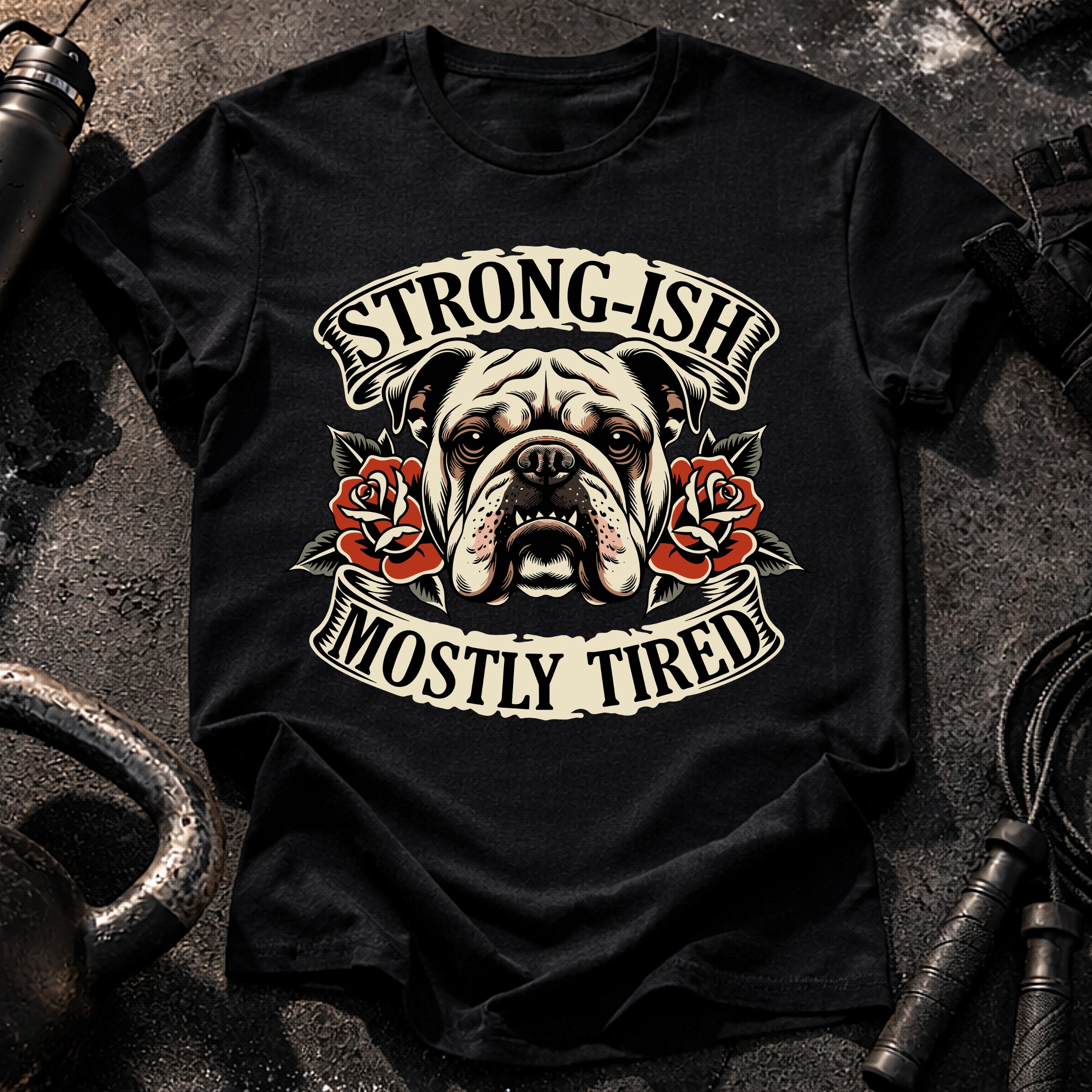 Strongish Mostly Tired T-Shirt