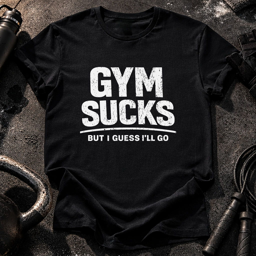 Gym Sucks But I Go T-Shirt