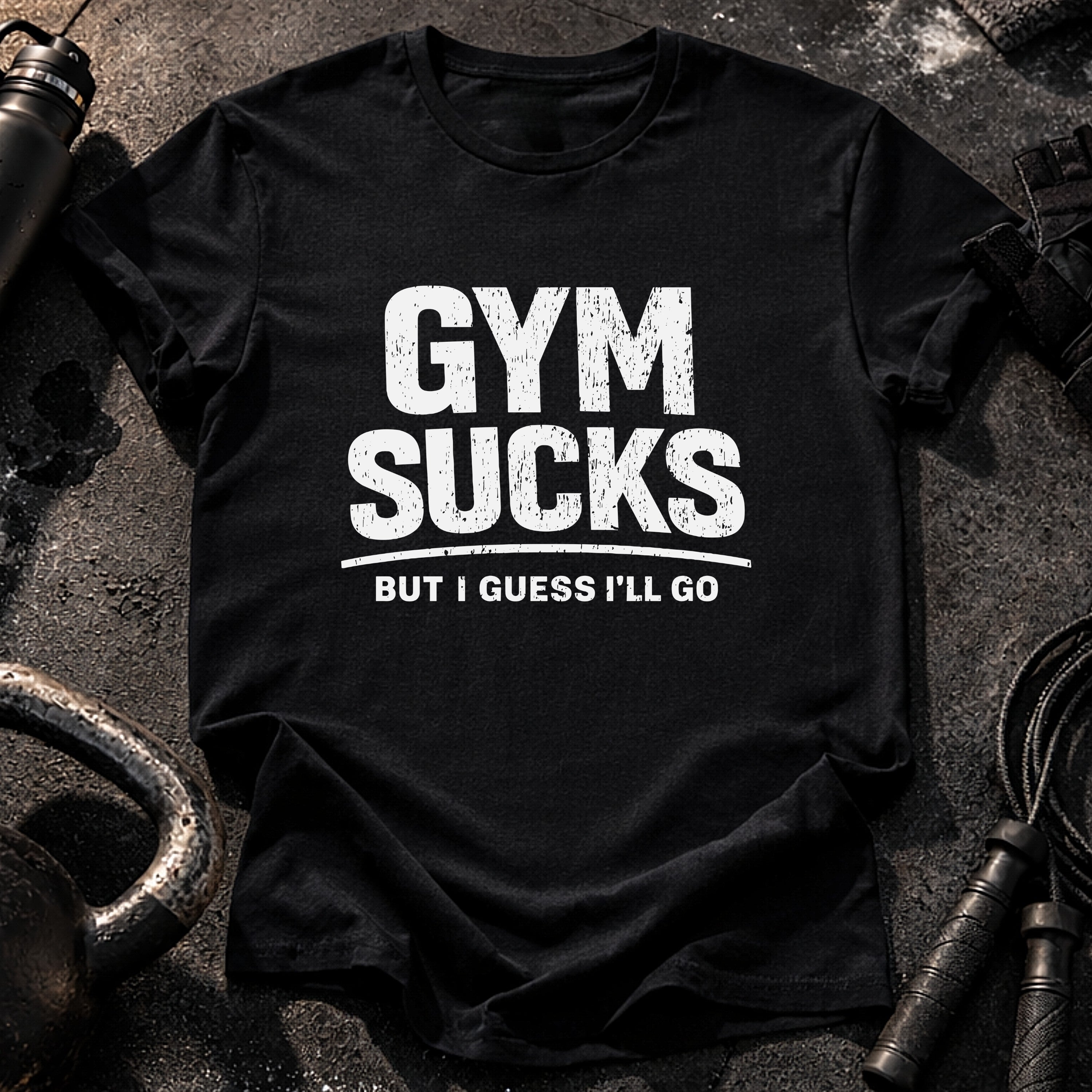 Gym Sucks But I Go T-Shirt