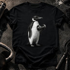 Penguin Dumbbell Curl T-Shirt