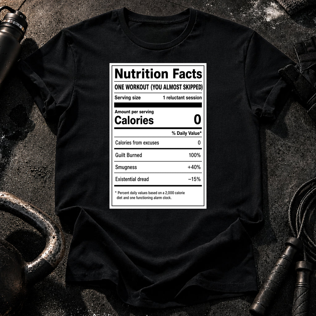 Nutrition Facts Skipped T-Shirt