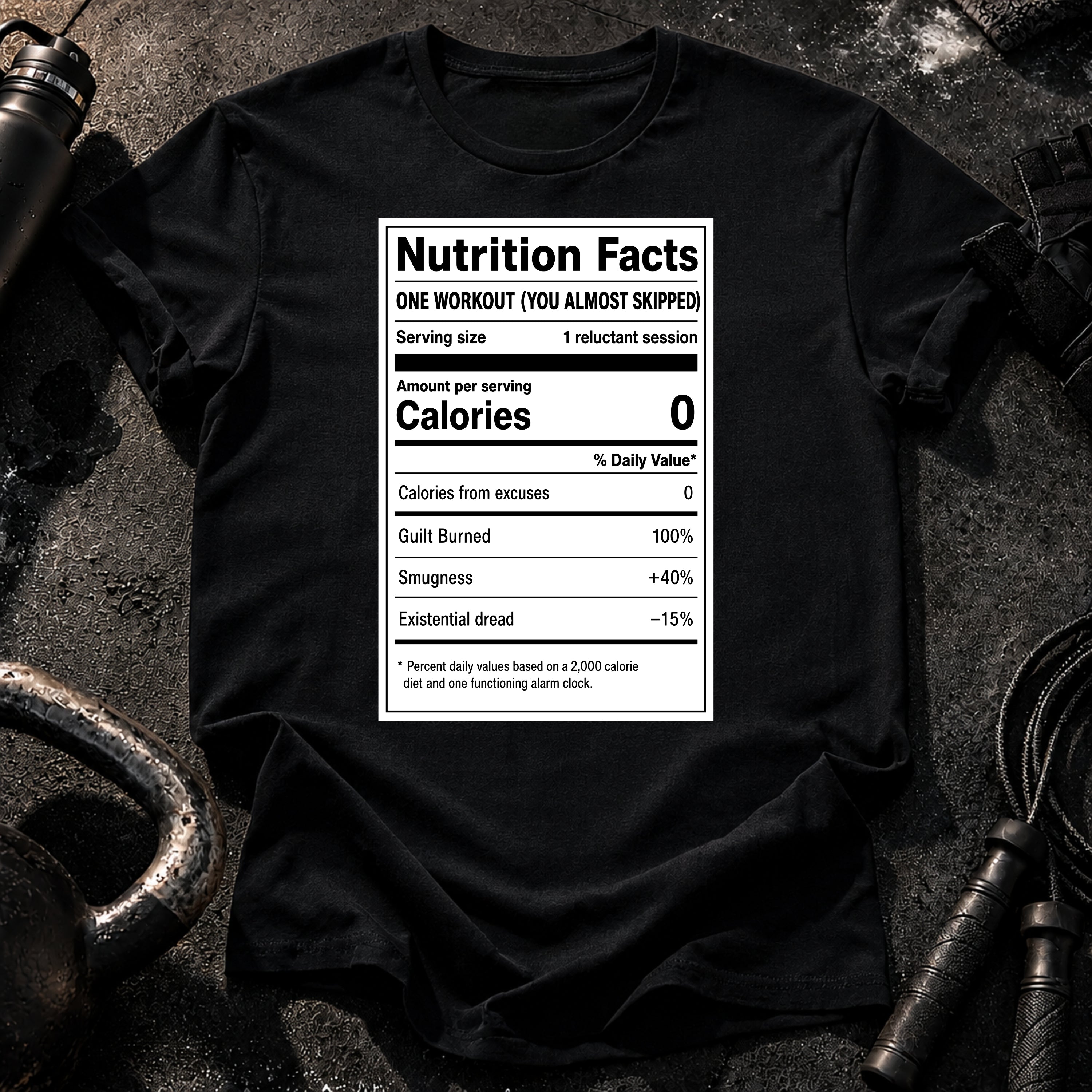 Nutrition Facts Skipped T-Shirt