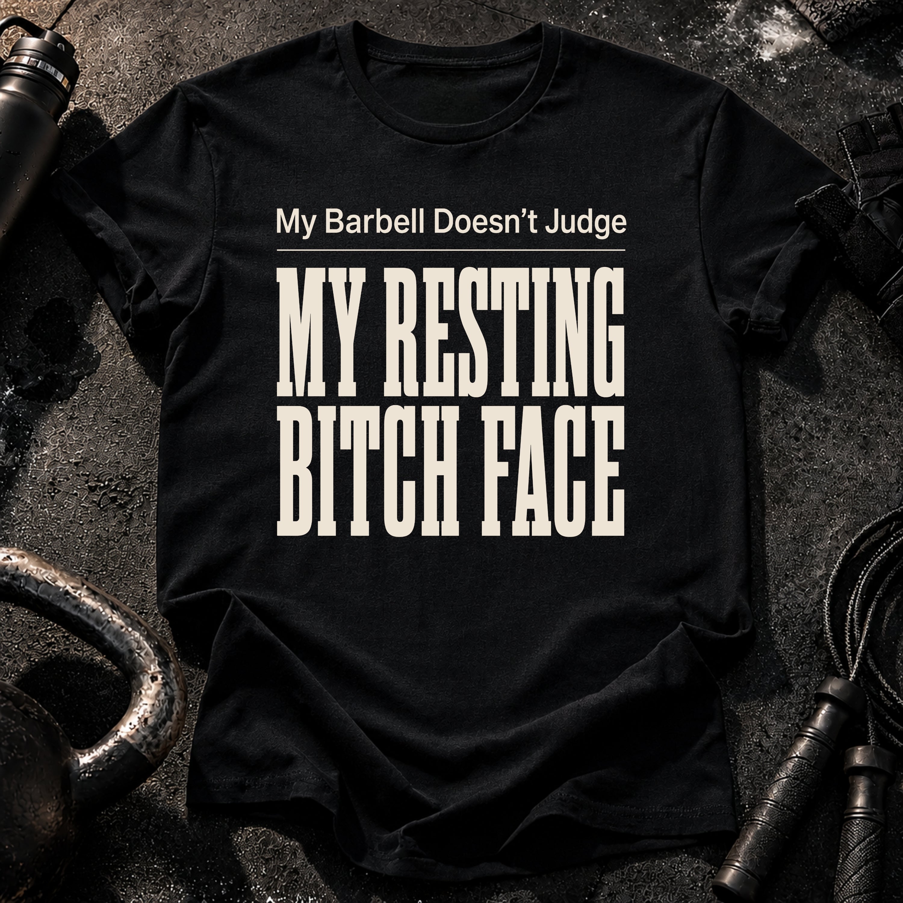 Barbell No Judge T-Shirt