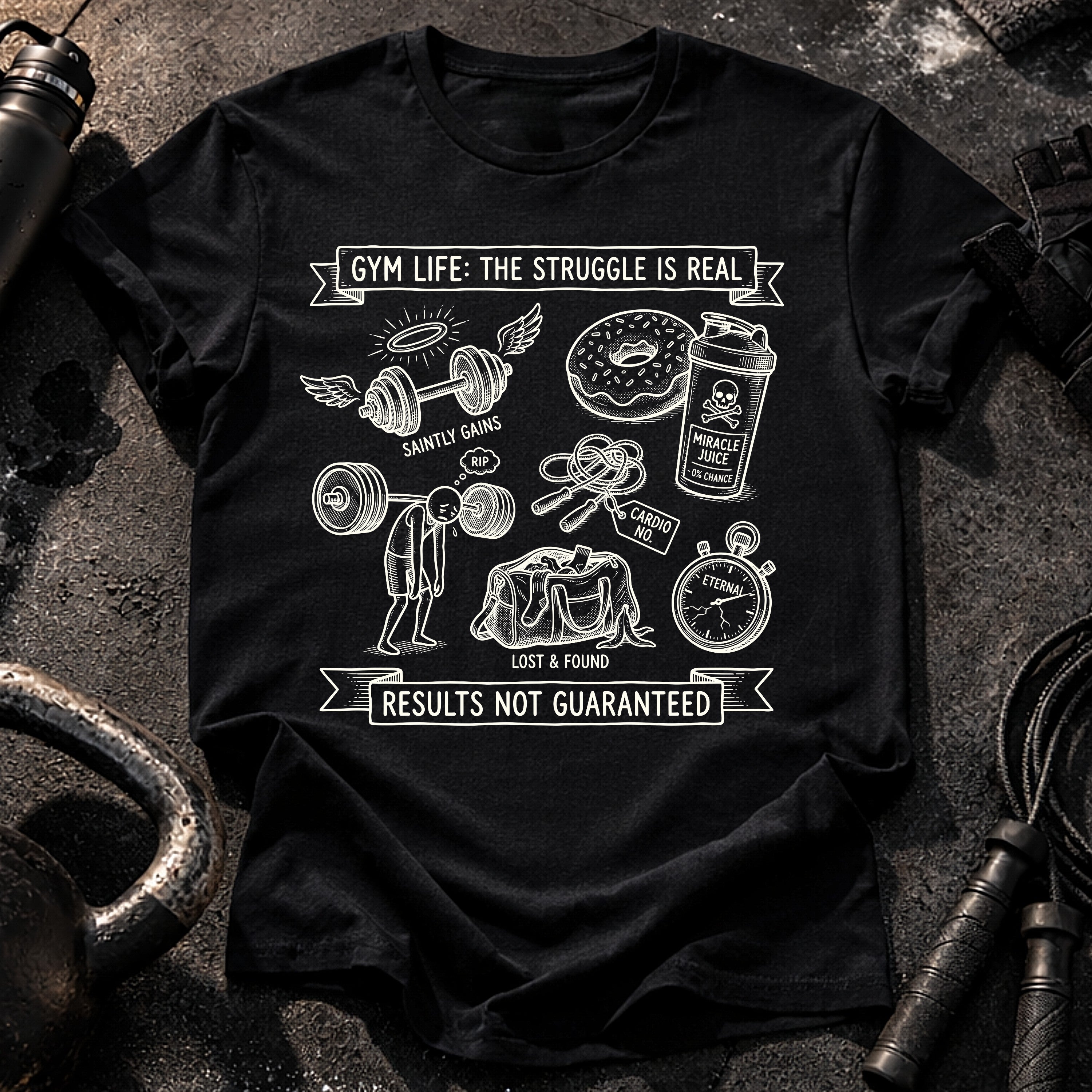 Gym Struggle Is Real T-Shirt