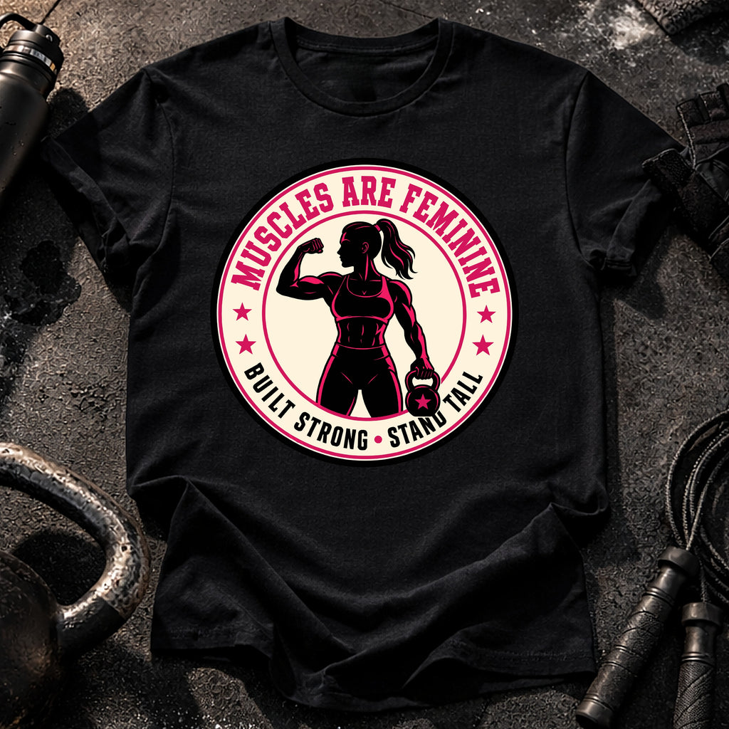 Muscles Are Feminine T-Shirt