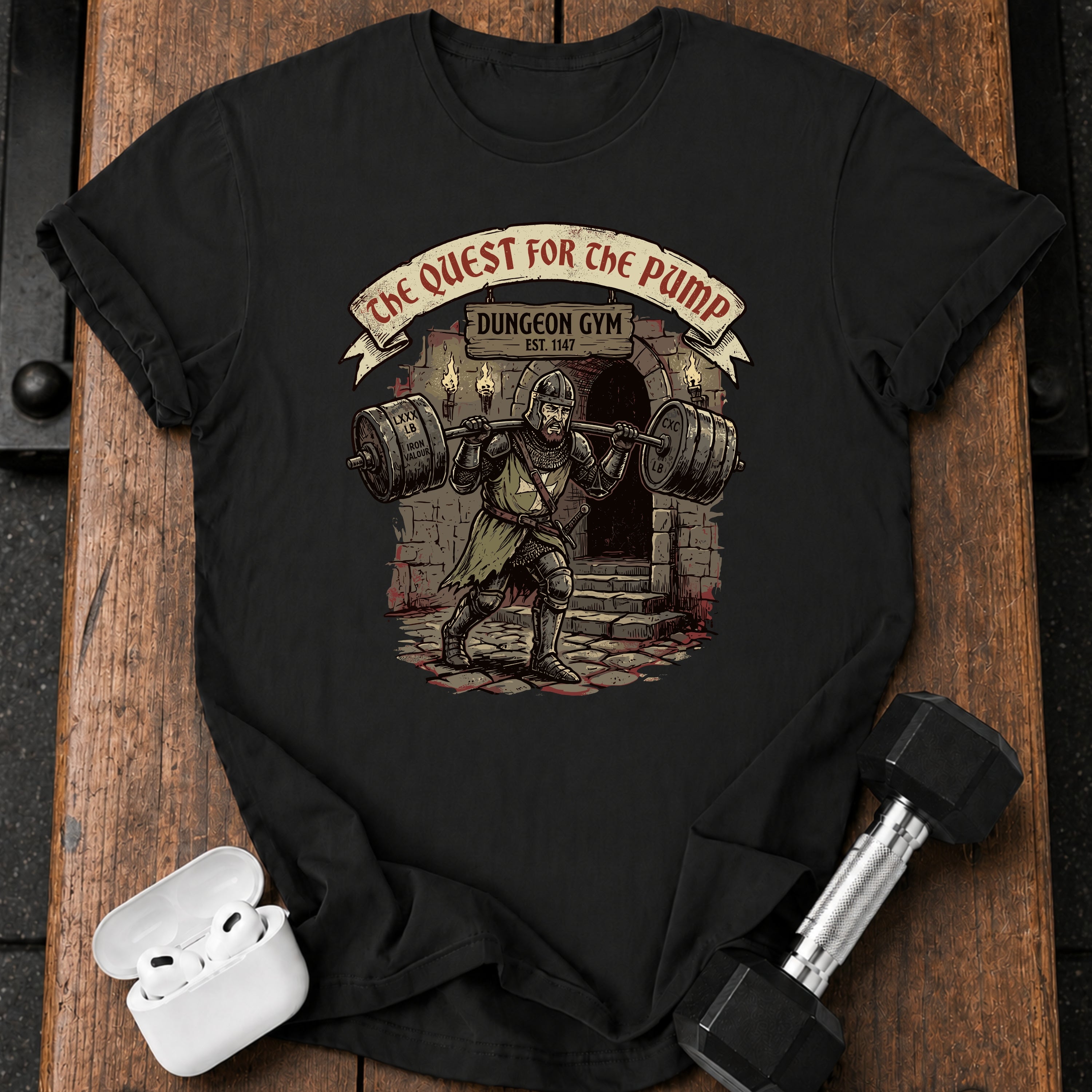 The Quest For The Pump T-Shirt
