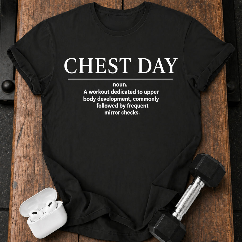 Chest Day Definition T-Shirt