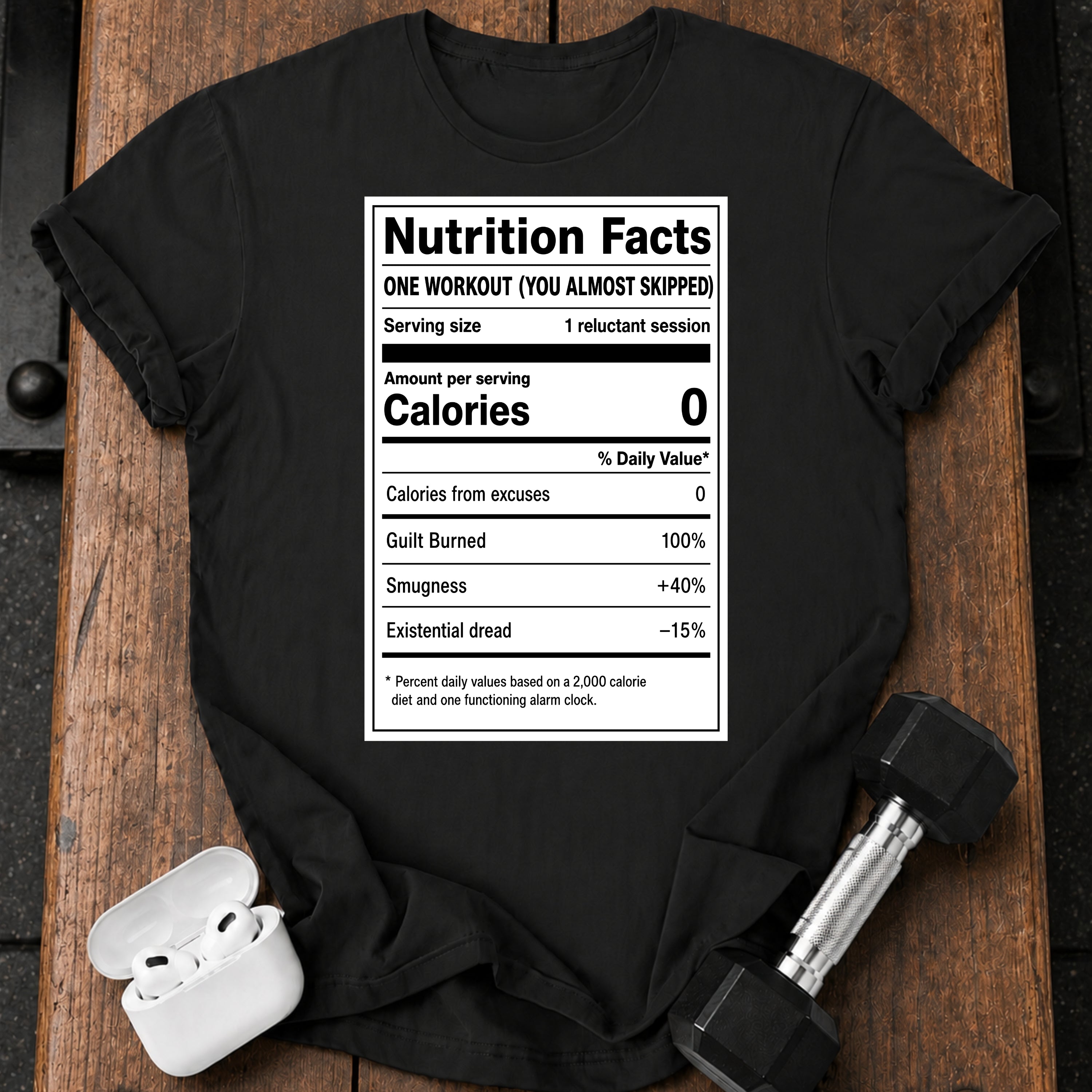 Nutrition Facts Skipped T-Shirt