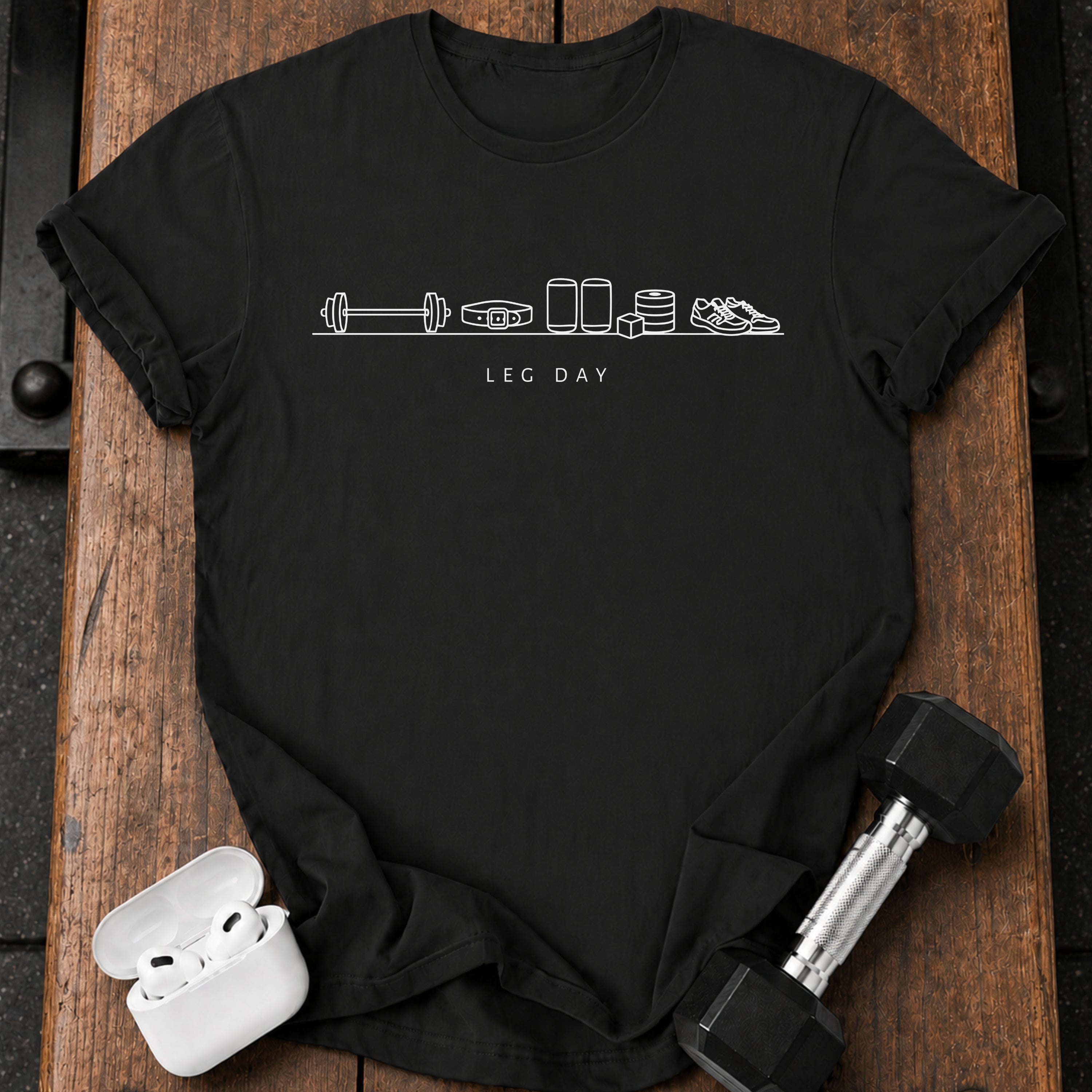 Leg Day Minimalist T-Shirt
