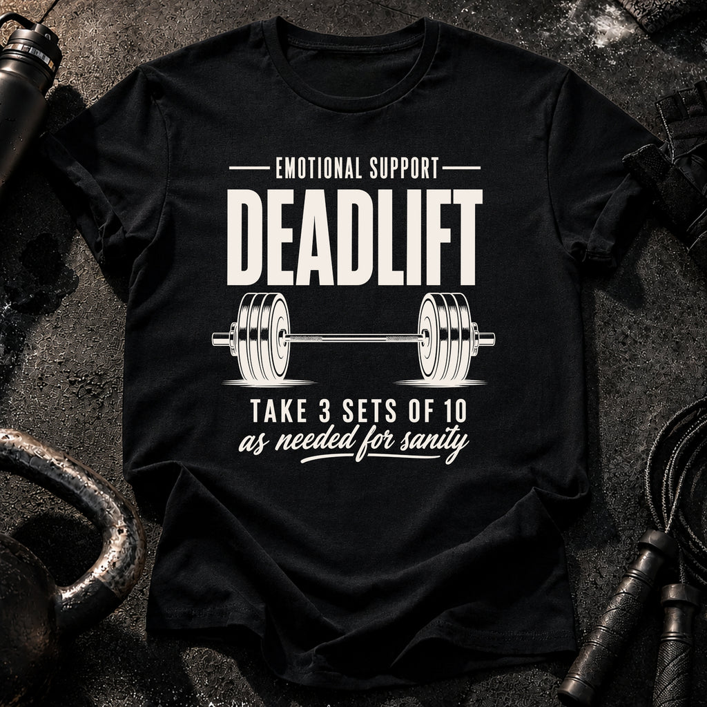 Emotional Support Deadlift T-Shirt