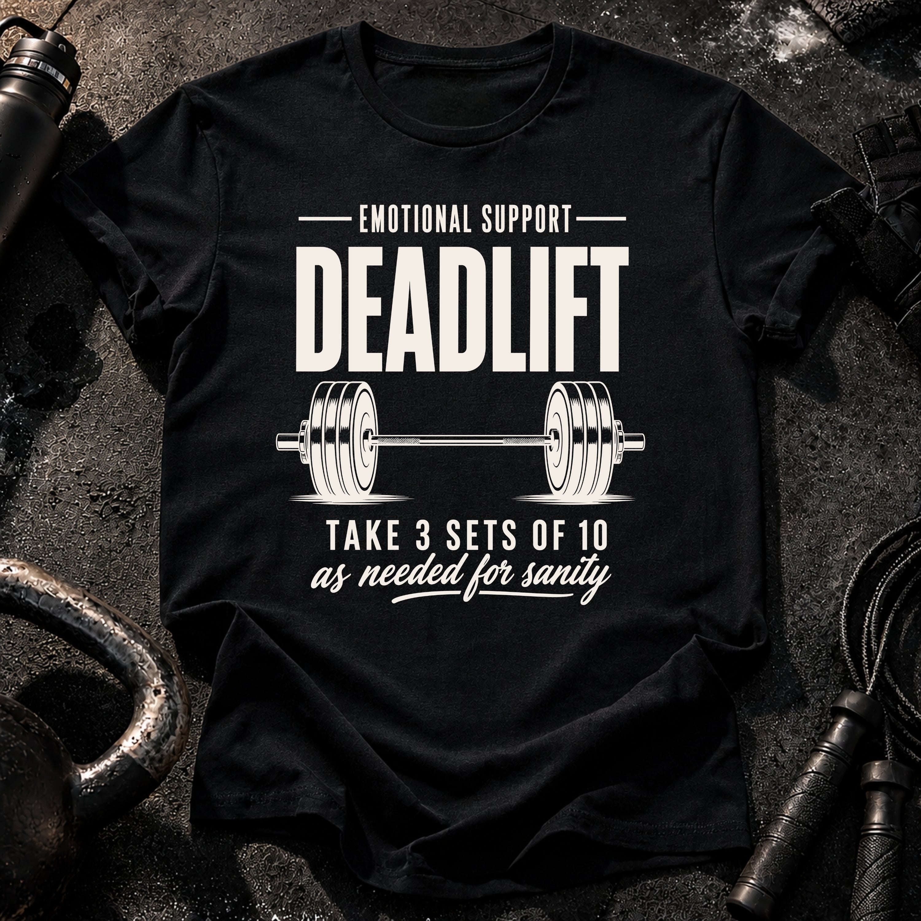 Emotional Support Deadlift T-Shirt