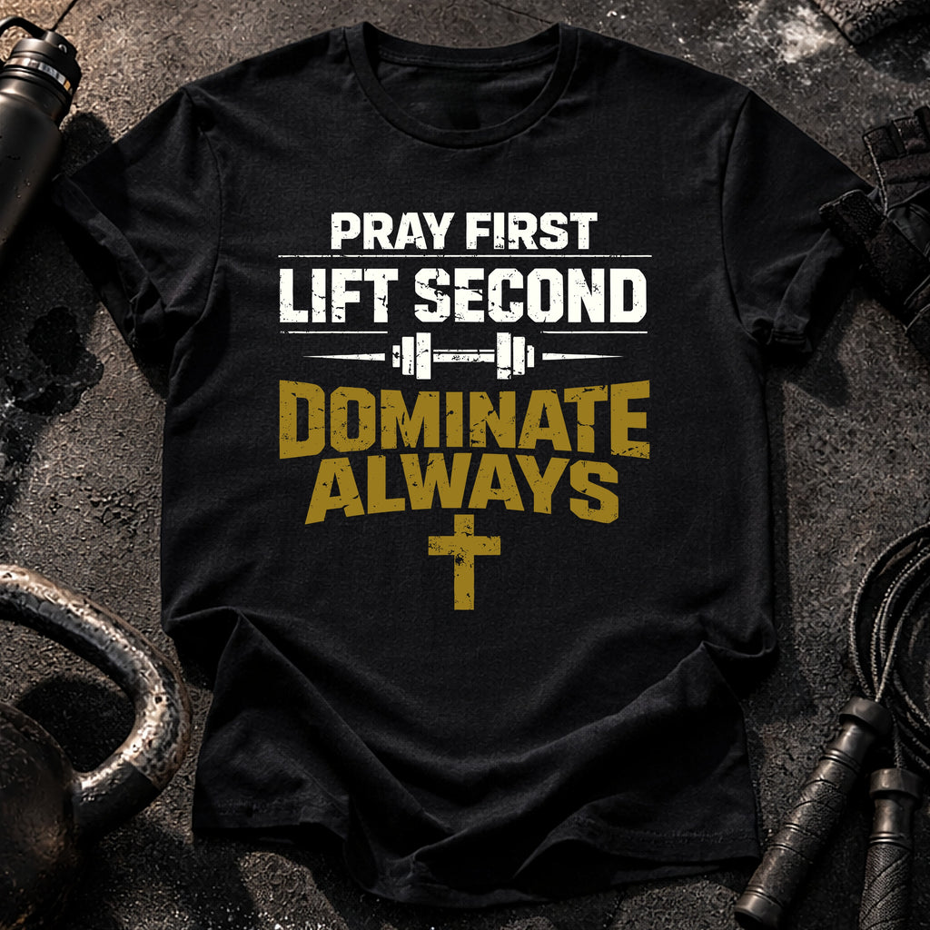 Pray First Lift Second T-Shirt