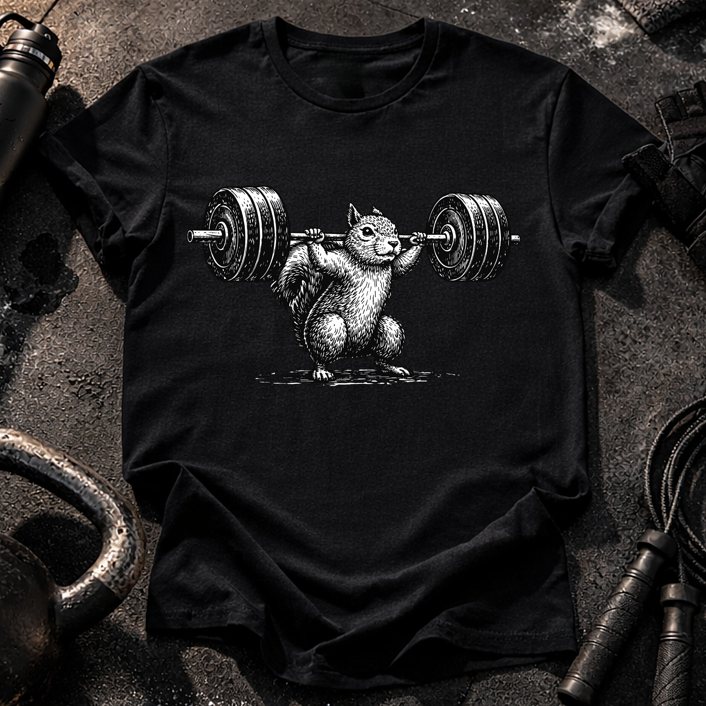 Swole Squirrel Gym T-Shirt