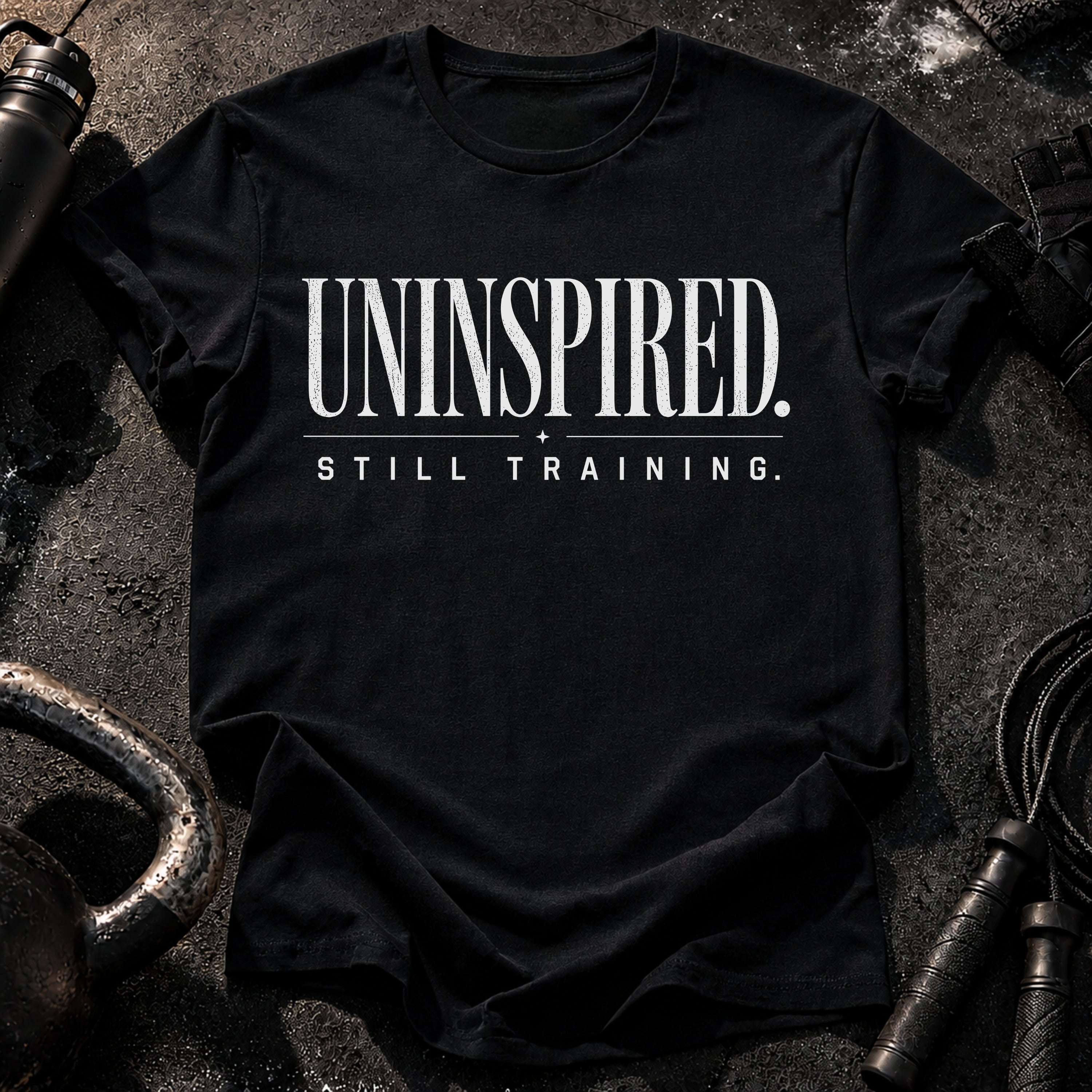 Uninspired Still Training T-Shirt