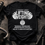 Lifting Weights Not Biblical T-Shirt