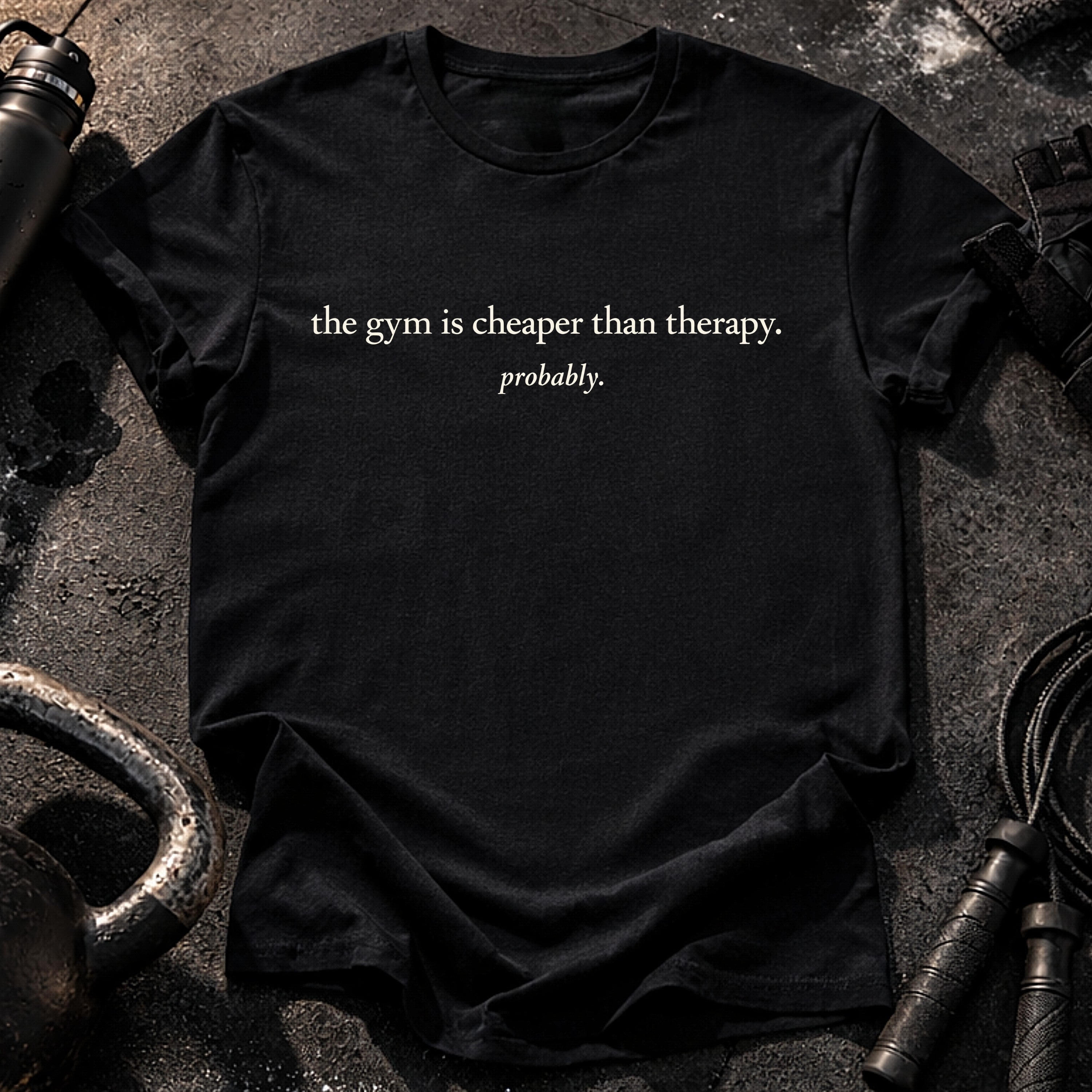 Gym Cheaper Than Therapy T-Shirt