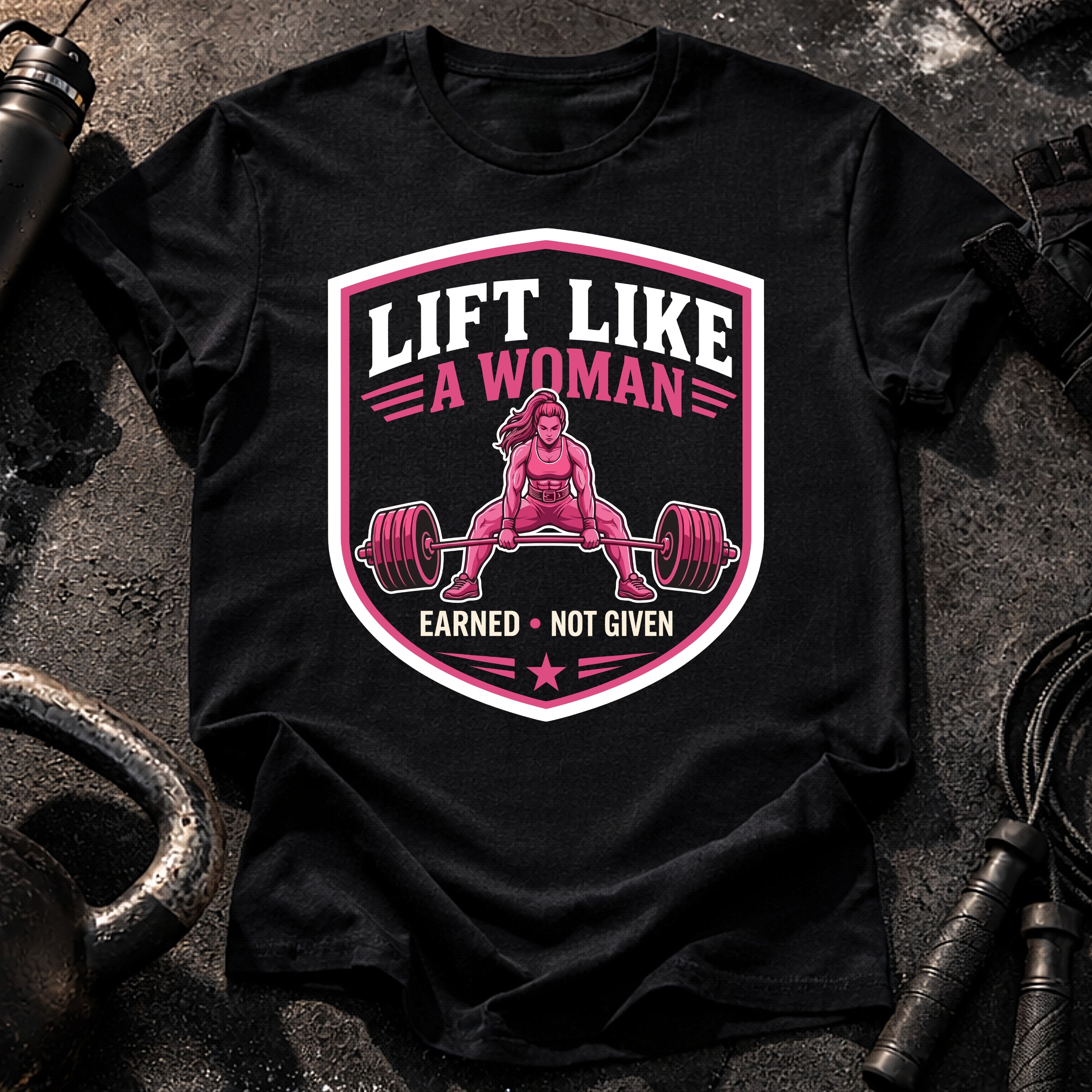 Lift Like A Woman T-Shirt