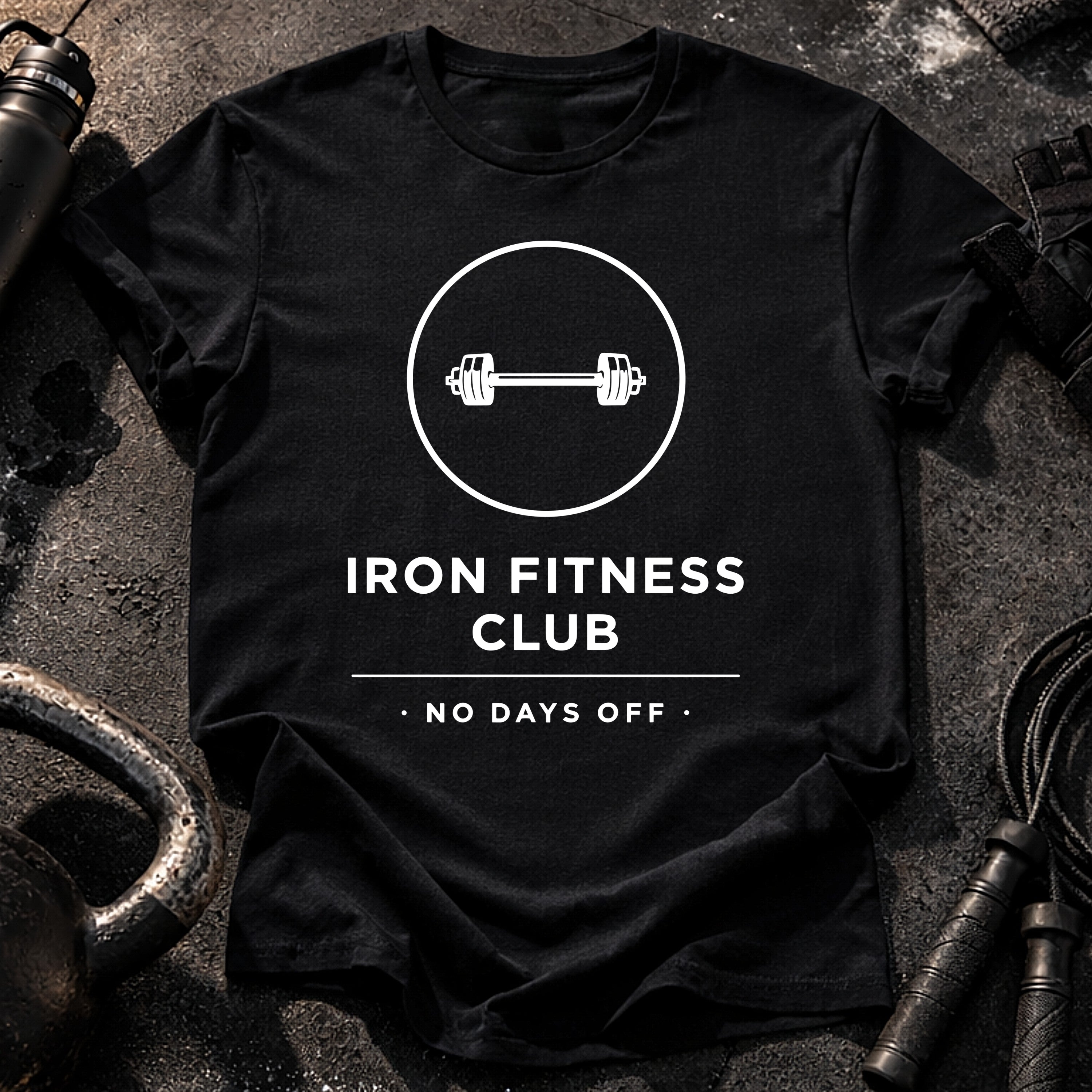Iron Fitness No Days 2 T-Shirt