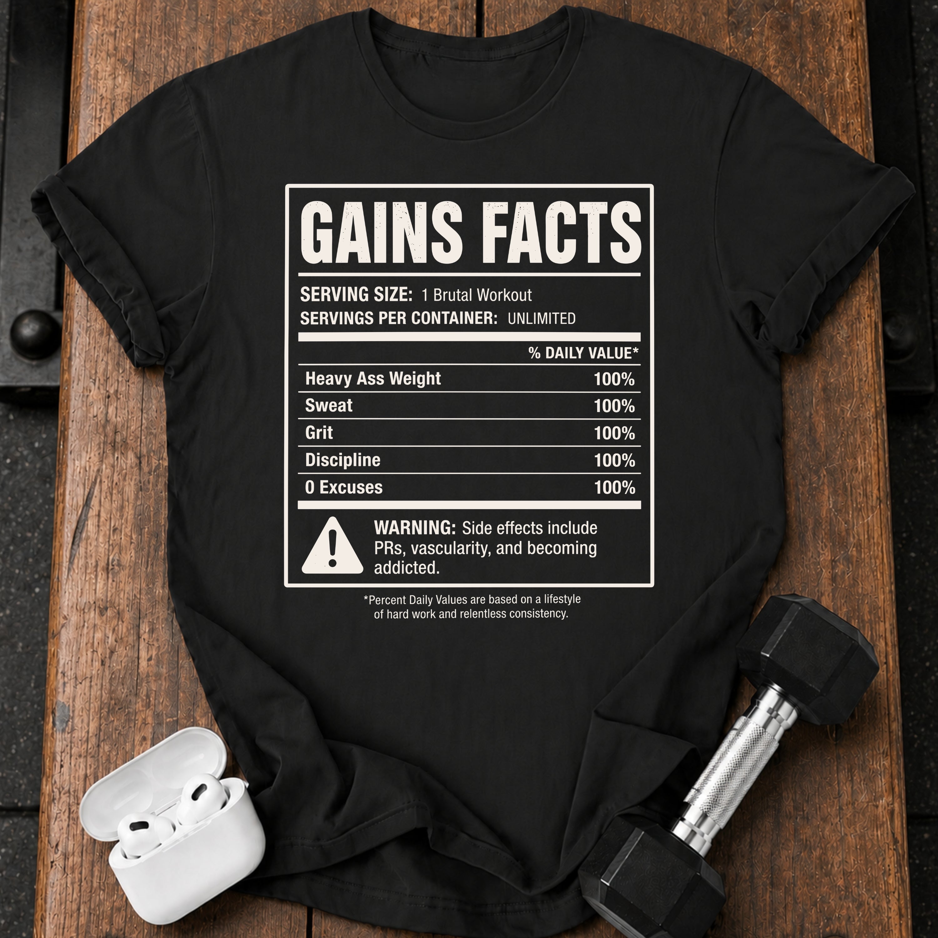Gains Facts T-Shirt