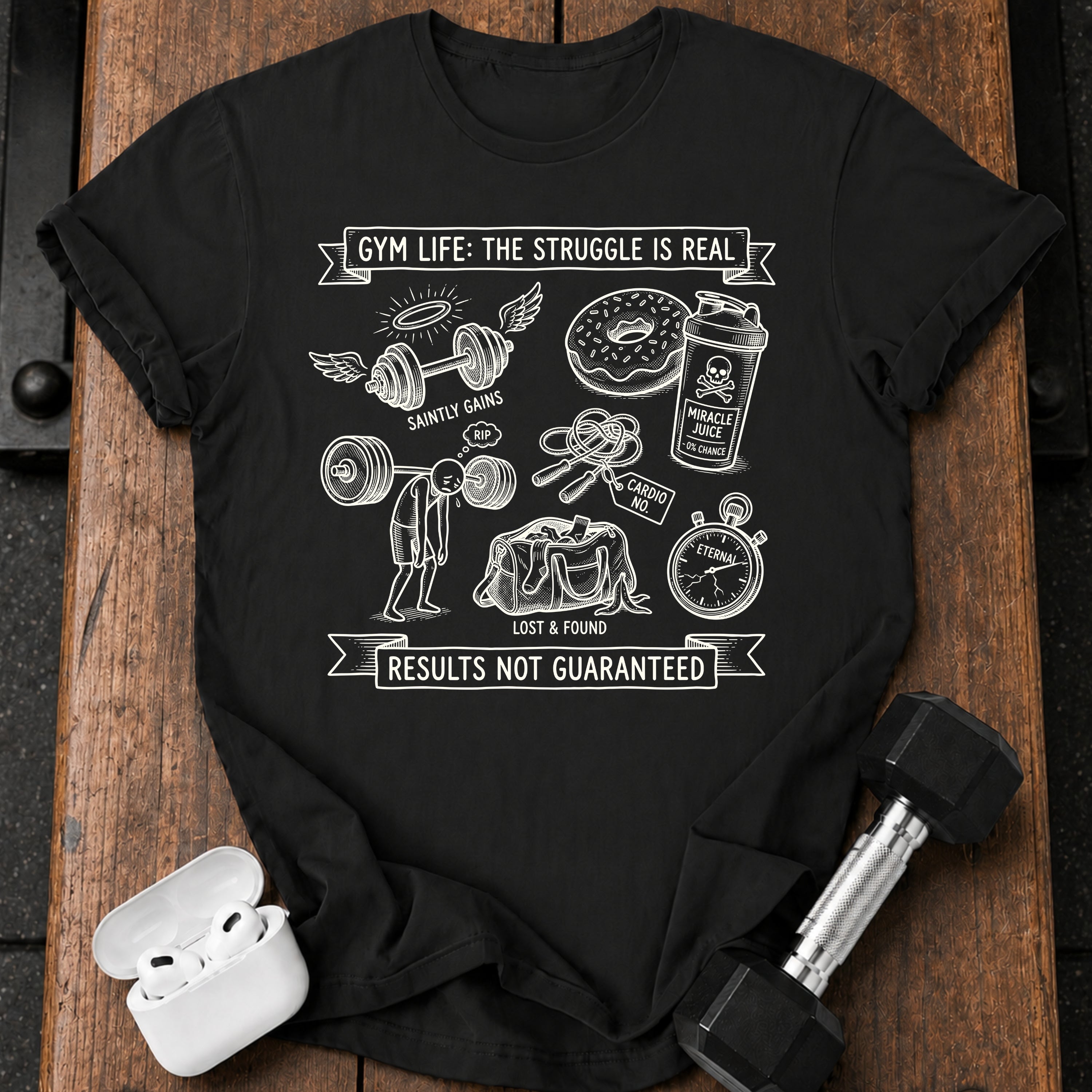 Gym Struggle Is Real T-Shirt