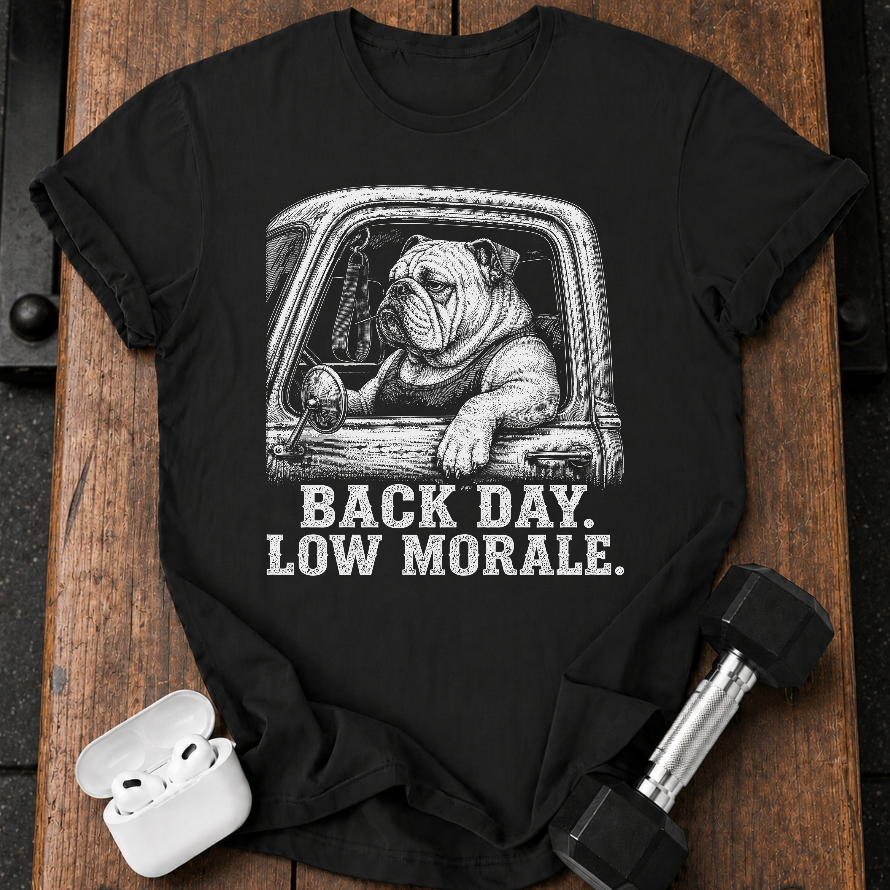 Low Morale Back Day T-Shirt