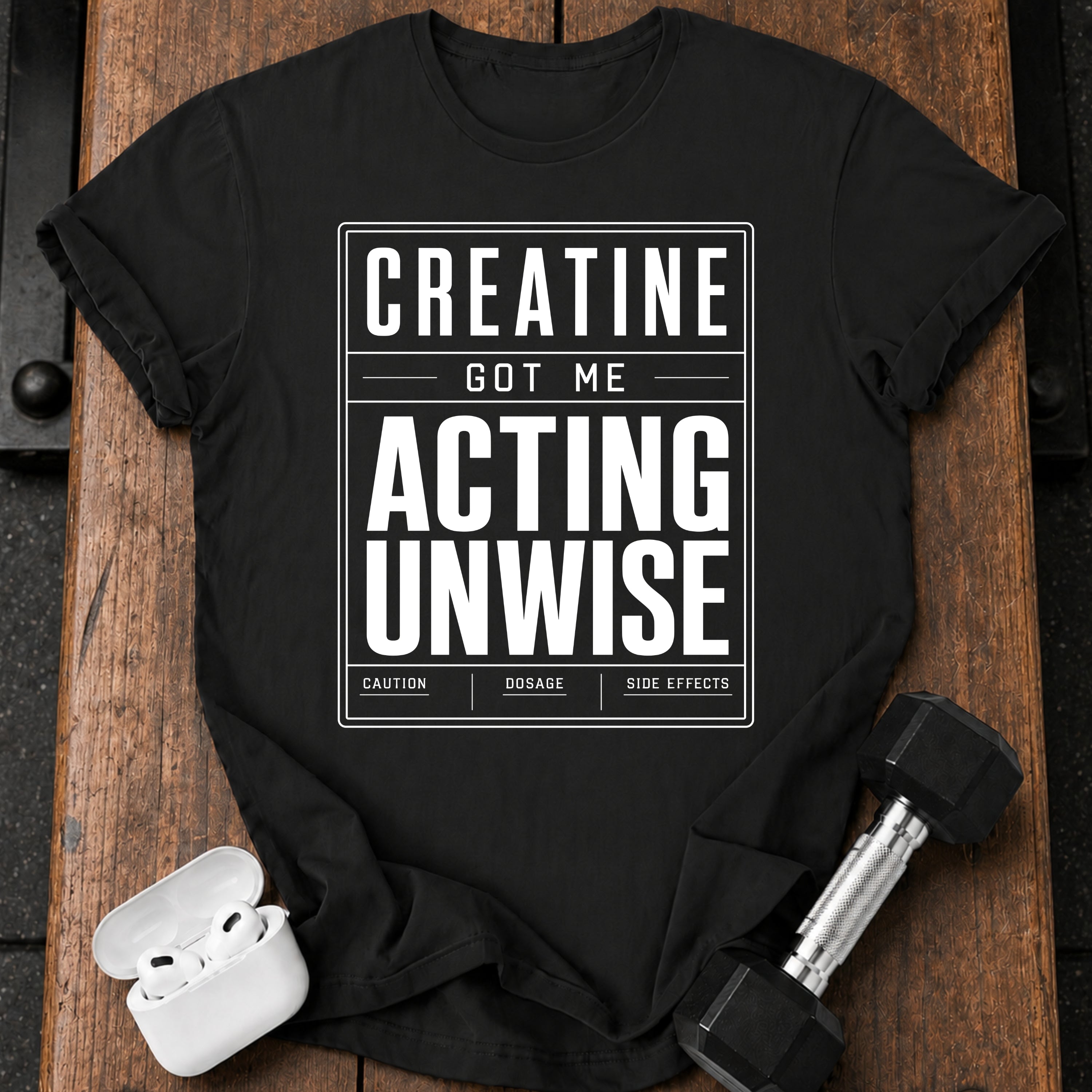 Creatine Warning T-Shirt