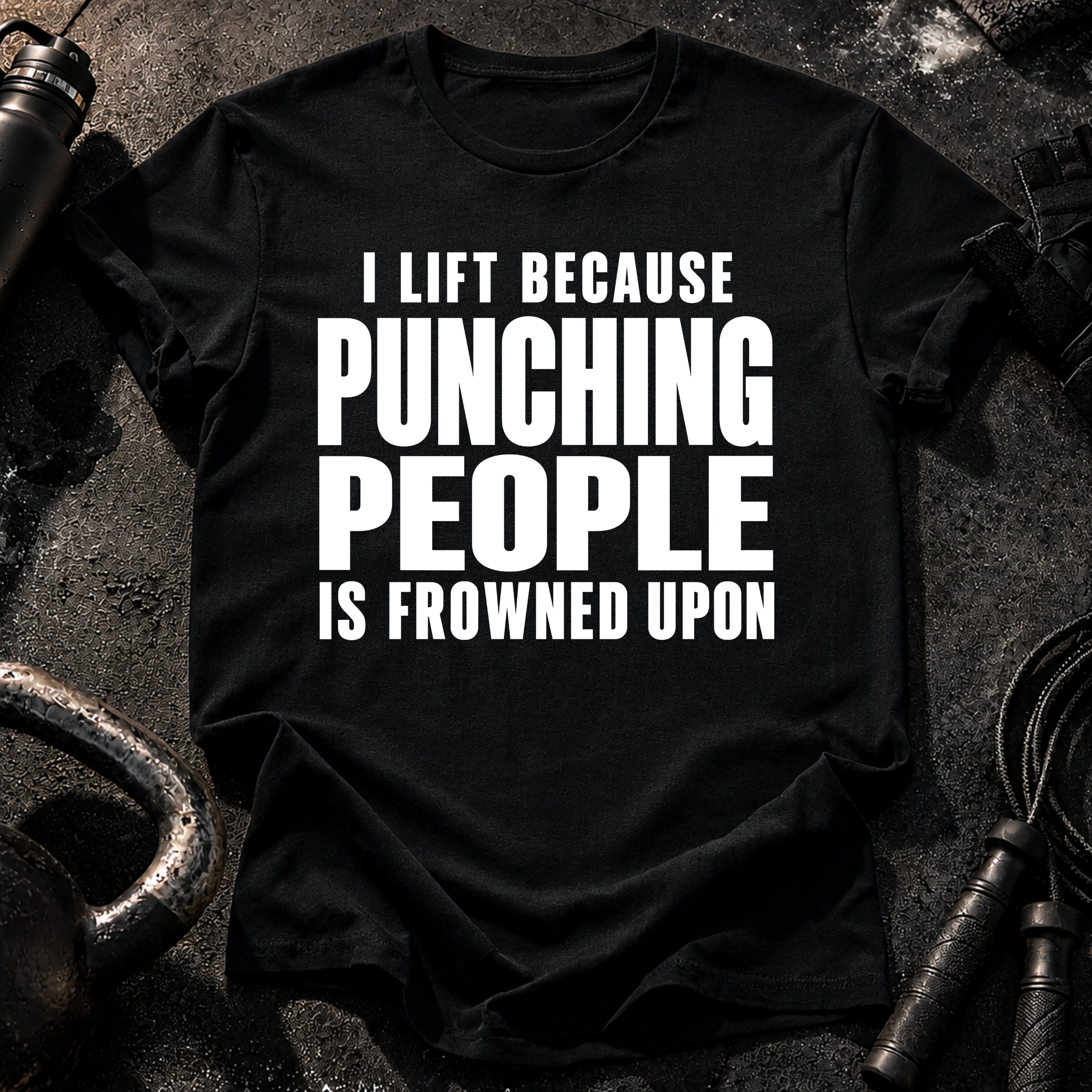 I Lift Because T-Shirt