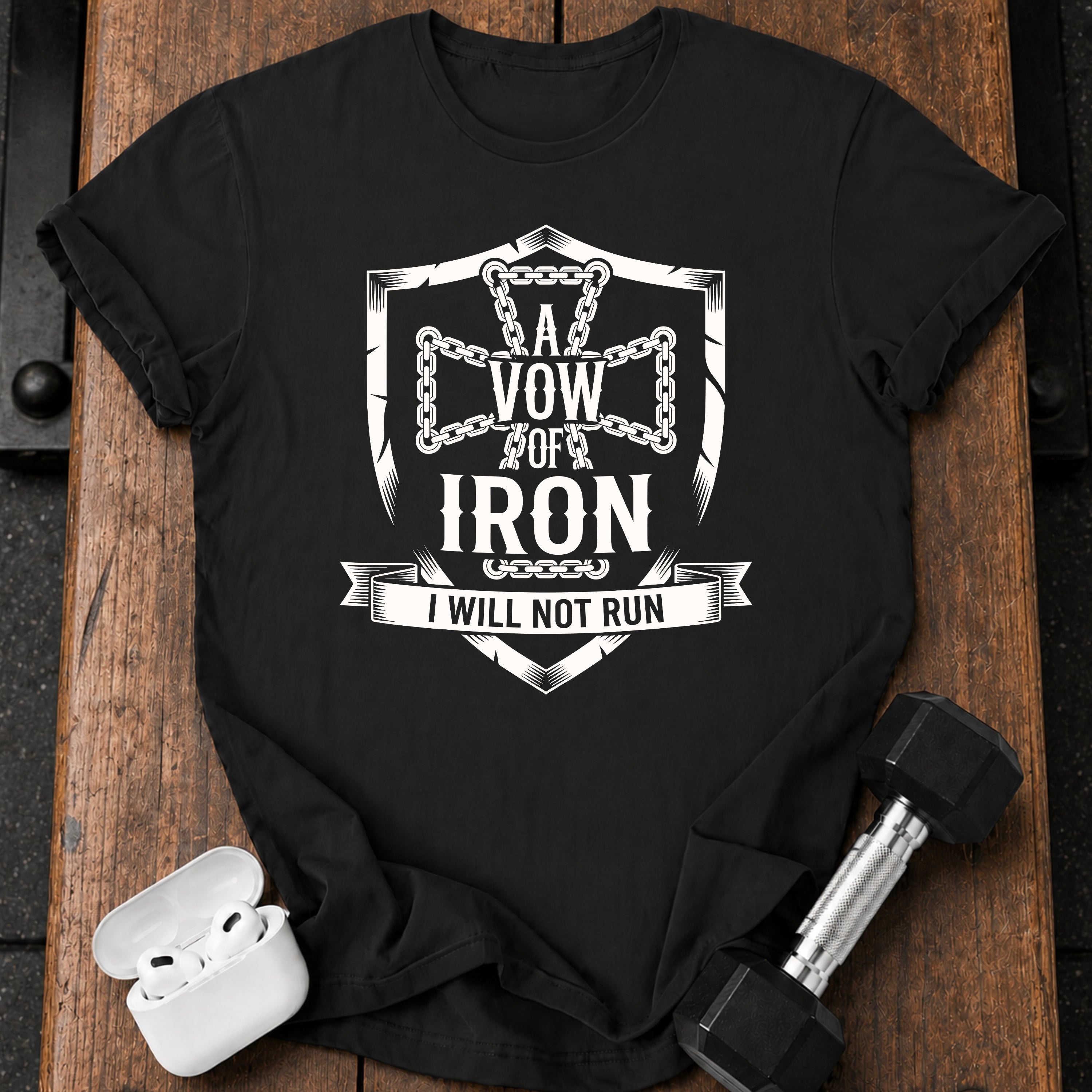 Vow Of Iron Gym T-Shirt