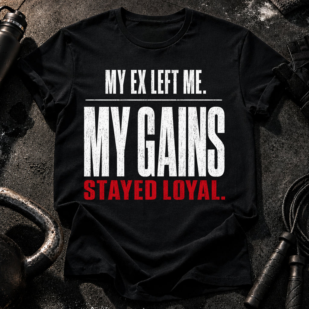 Ex Left Gains Stayed T-Shirt