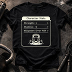 Character Stats Gym T-Shirt
