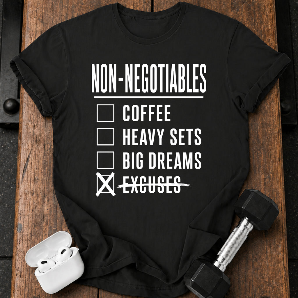 Non Negotiables Checklist T-Shirt