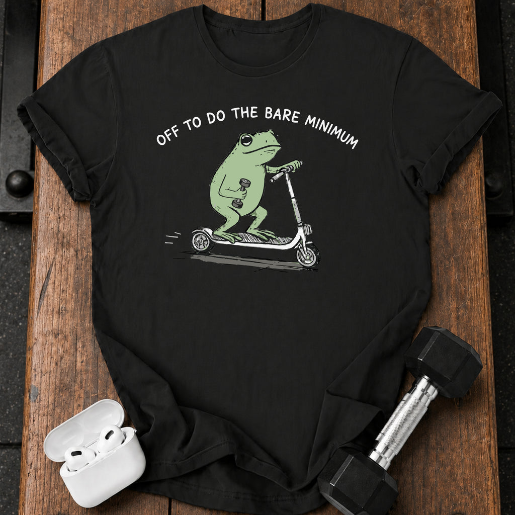 Bare Minimum Workout Frog T-Shirt