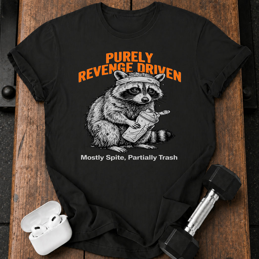 Revenge Driven Raccoon T-Shirt