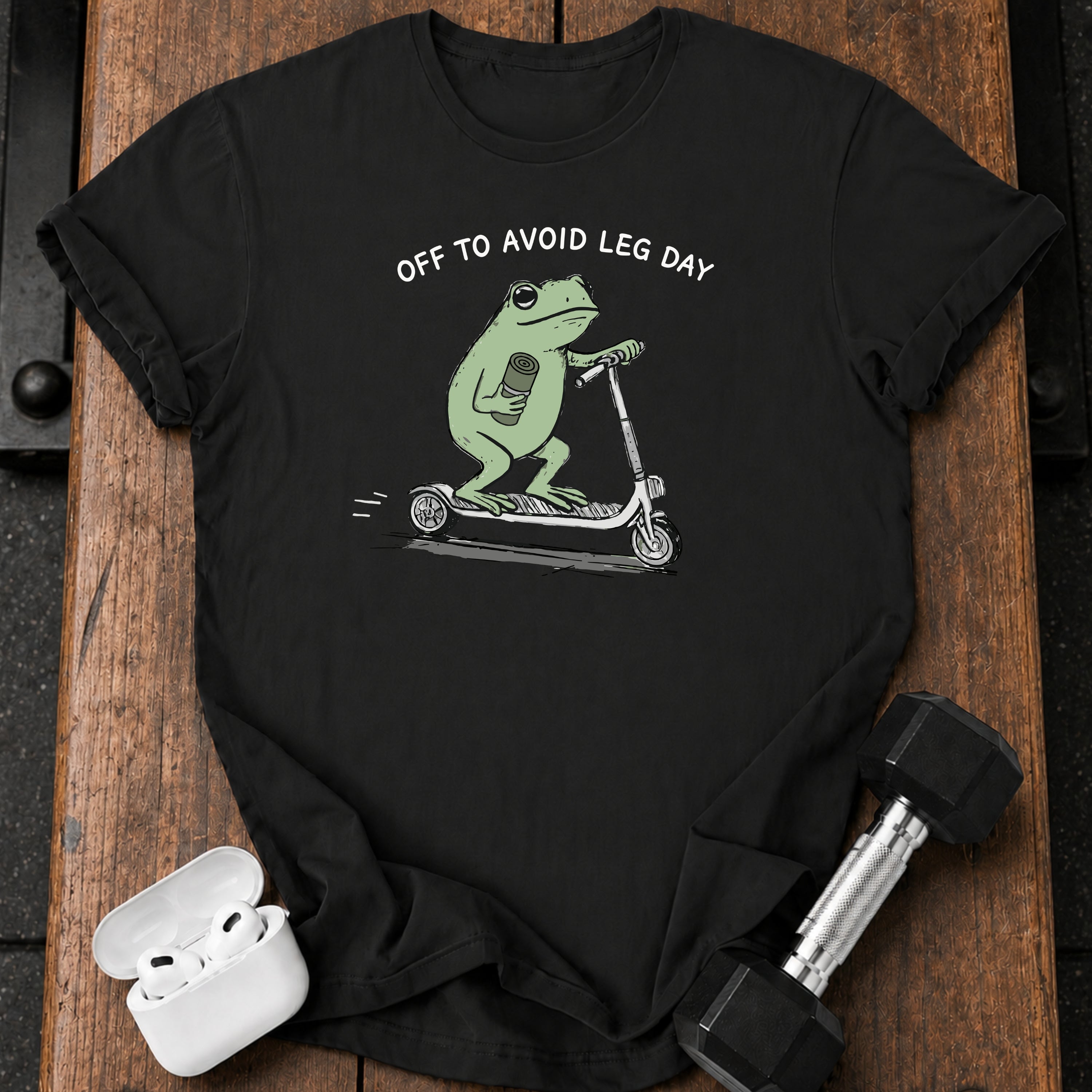 Avoiding Leg Day Frog T-Shirt