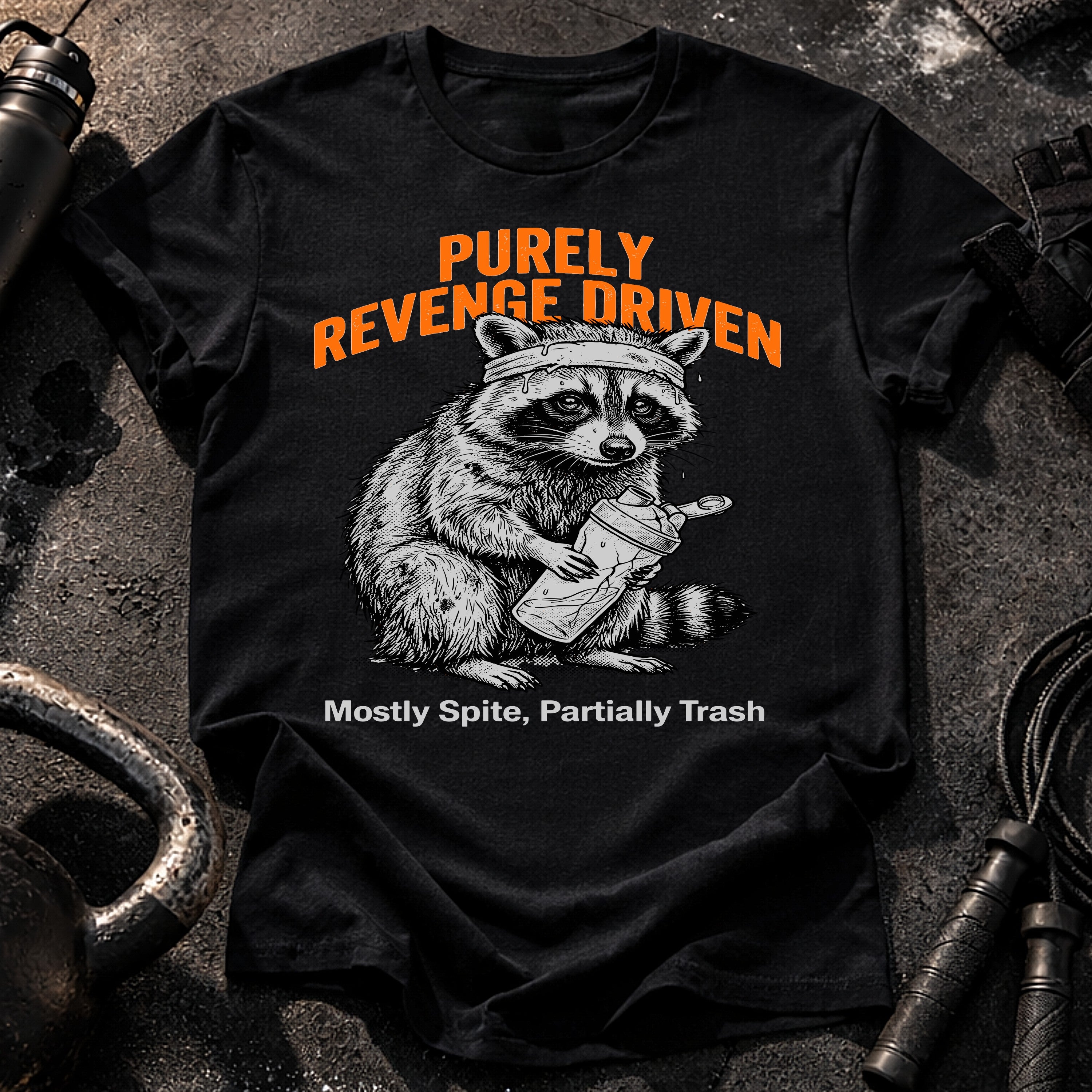 Revenge Driven Raccoon T-Shirt