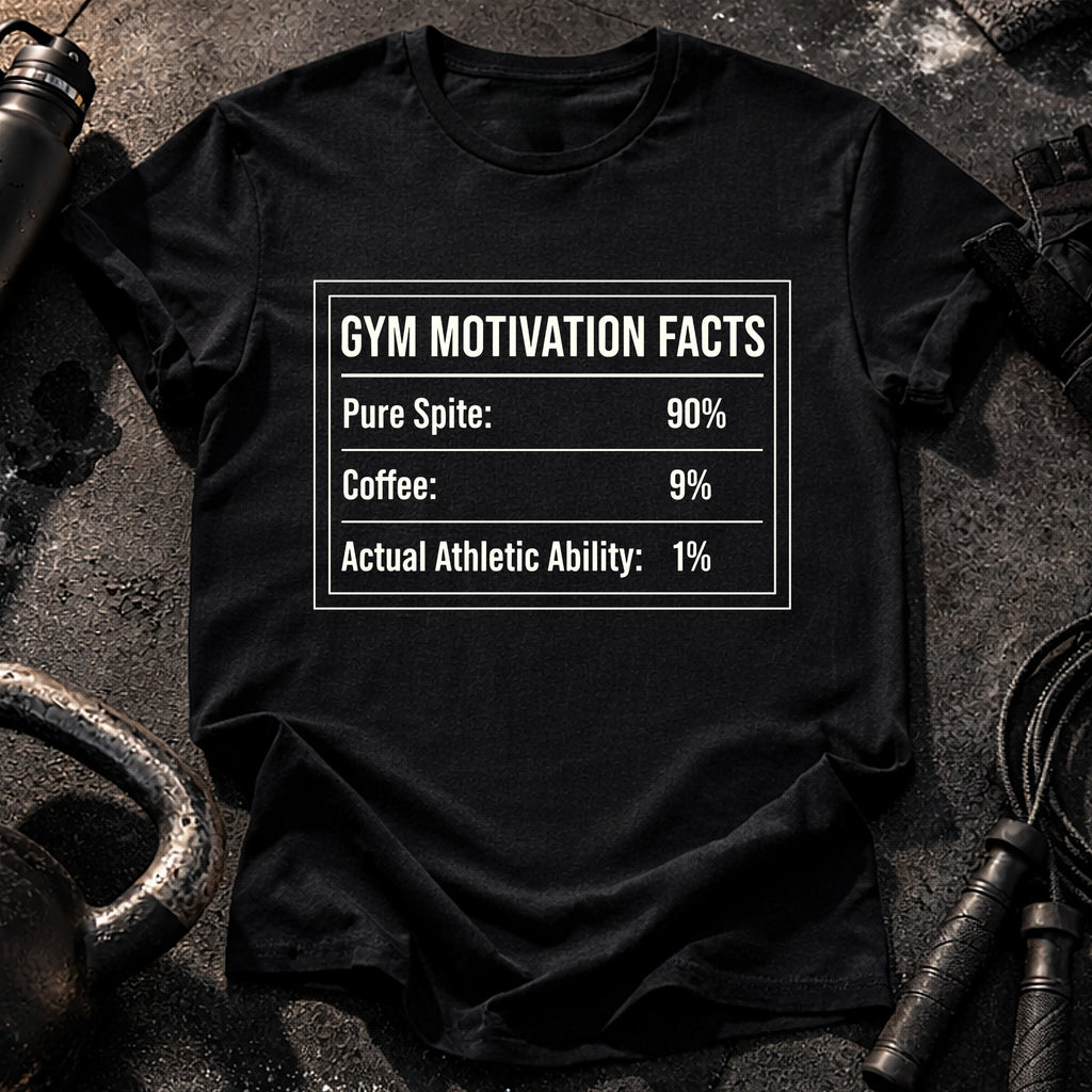 Motivation Facts Gym T-Shirt